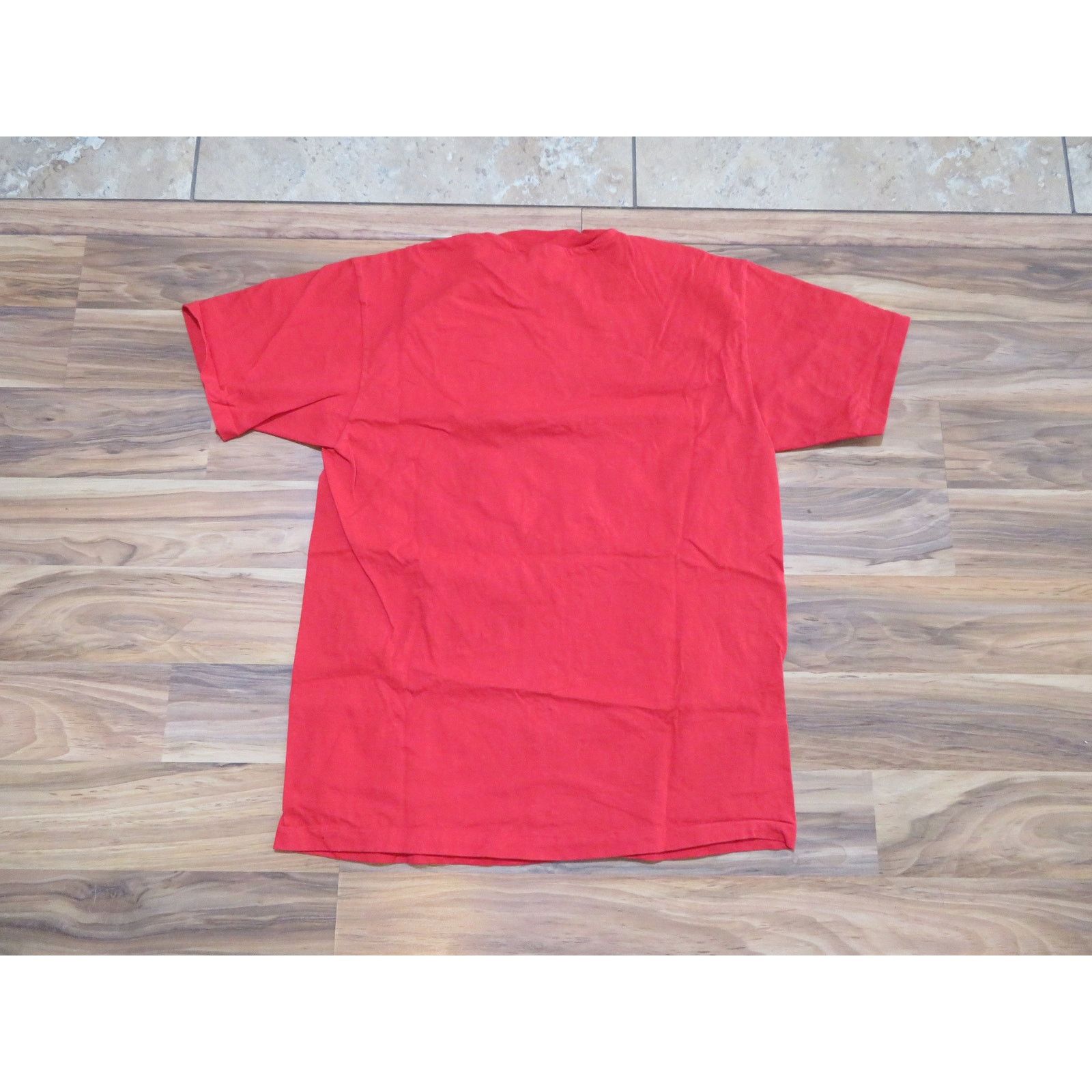 Hanes The Party Is Over Communism USSR Red Yellow T-shirt M 1980s Size US M / EU 48-50 / 2 - 3 Thumbnail