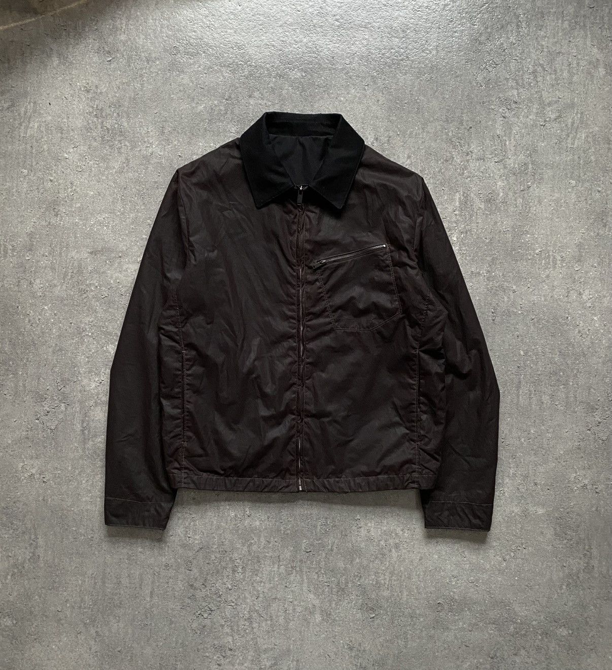Unsound Rags Vintage Brown Waxed Casual Utility Jacket Size US S / EU 44-46 / 1 - 1 Thumbnail