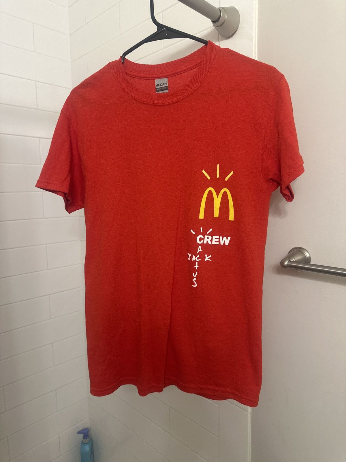 Travis Scott Travis scott mcdonalds tee Size US S / EU 44-46 / 1 - 1 Thumbnail