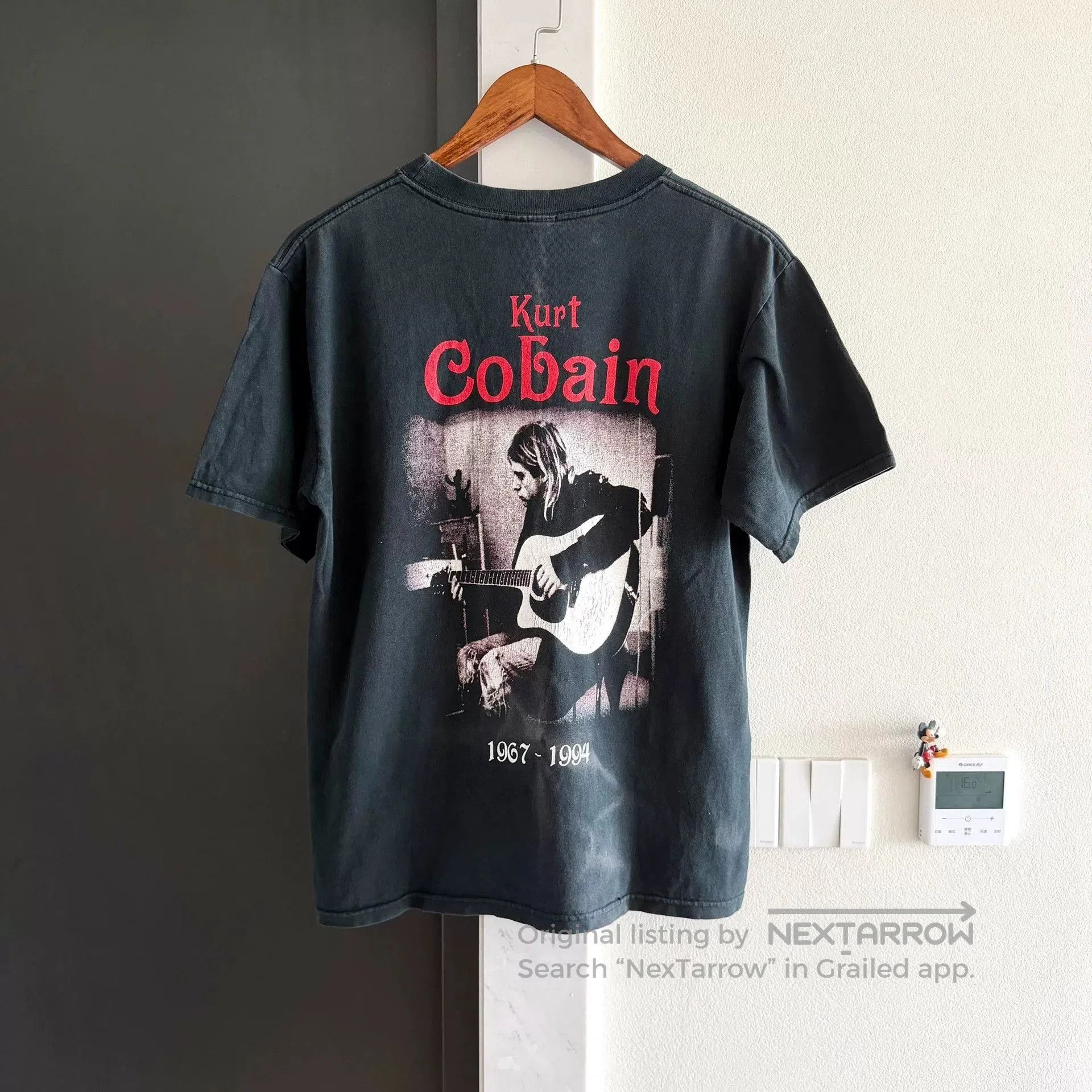 Vintage Vintage 00s Kurt Cobain Bootleg Nirvana Tee. Size US M / EU 48-50 / 2 - 2 Thumbnail