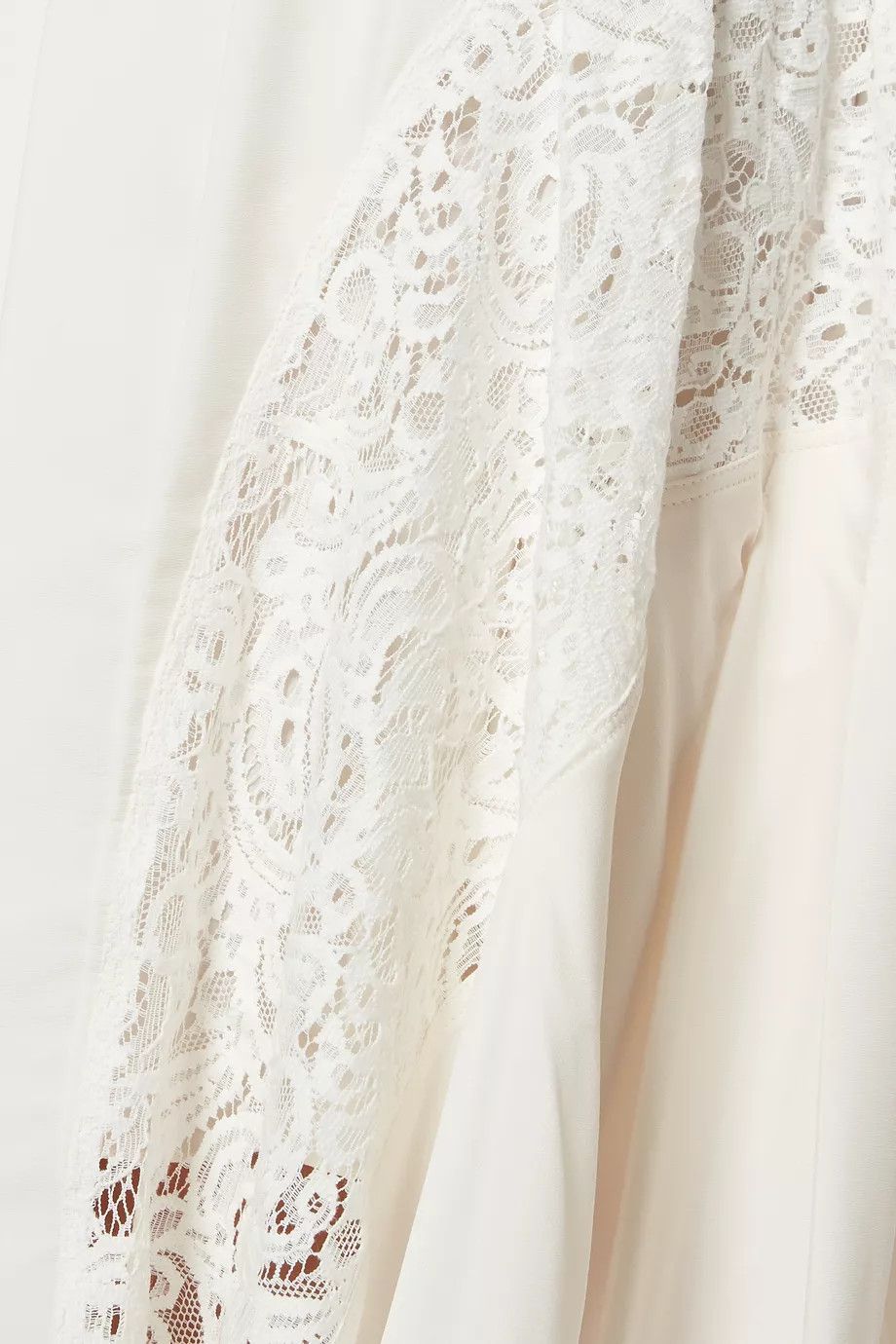 Chloe o1y0825 Midi Dress in Ivory Size XL / US 12-14 / IT 48-50 - 4 Thumbnail
