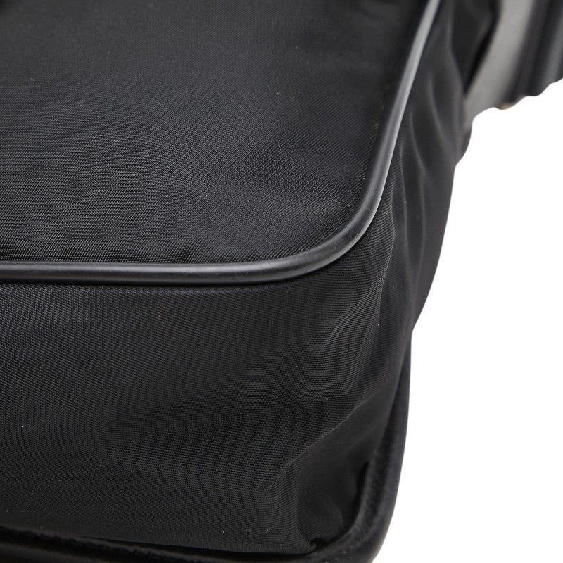 Prada Prada Nylon Logo Shoulder Bag Black Size ONE SIZE - 5 Thumbnail