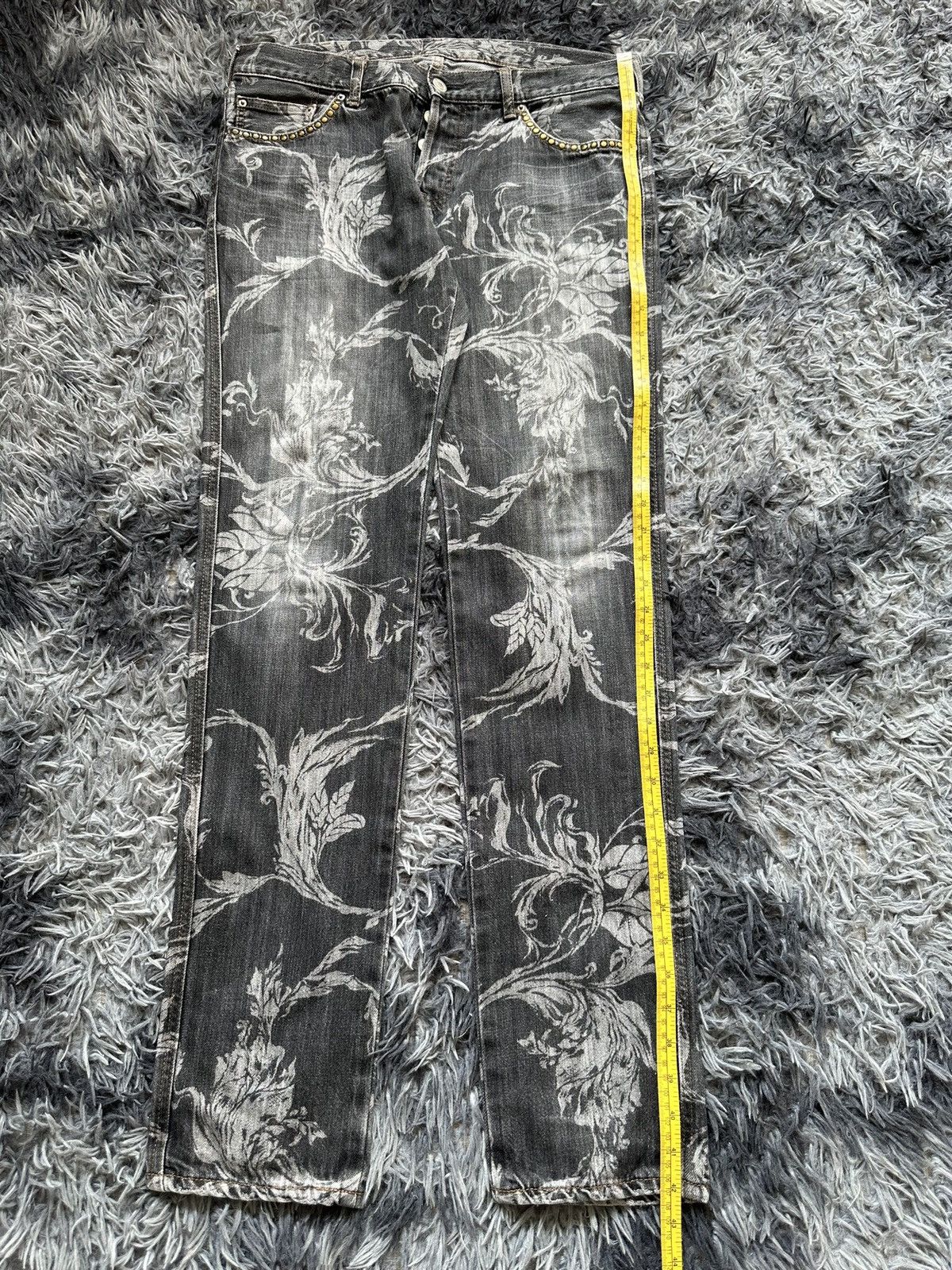Boycott SS1996 - Boycott Japan trompe l'oeil laser printed jeans Size US 33 - 6 Thumbnail