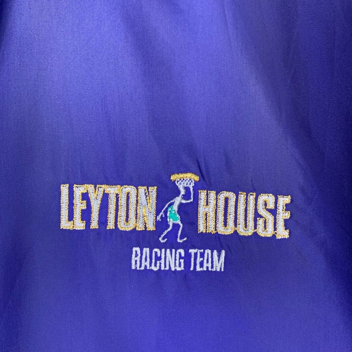 Vintage LEYTON HOUSE Racing Team Motorsport Light Jacket #1276-C57 Size US L / EU 52-54 / 3 - 11 Thumbnail
