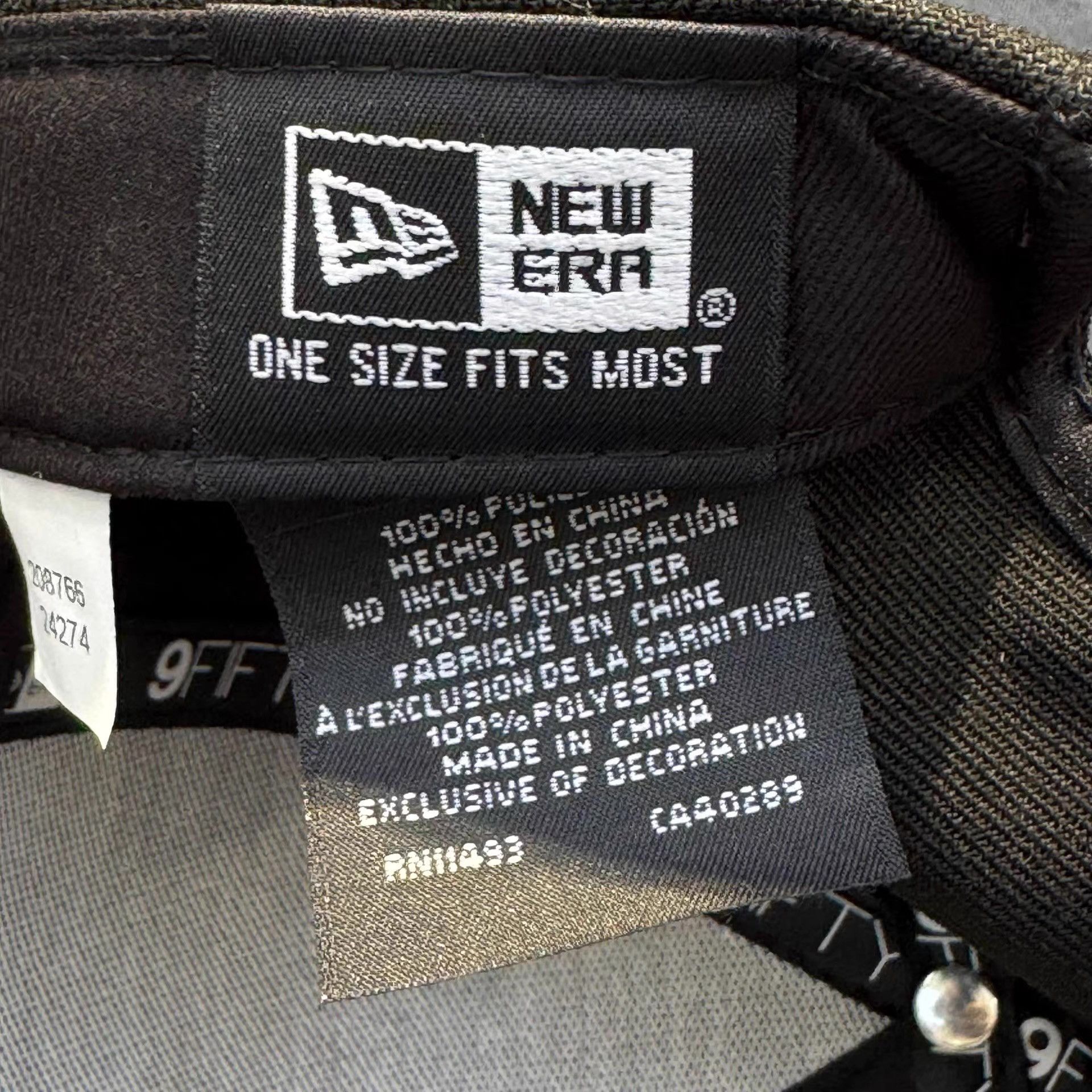 New Era New Era Baseball Cap Flat Brim Hat Q5 Size ONE SIZE - 9 Thumbnail