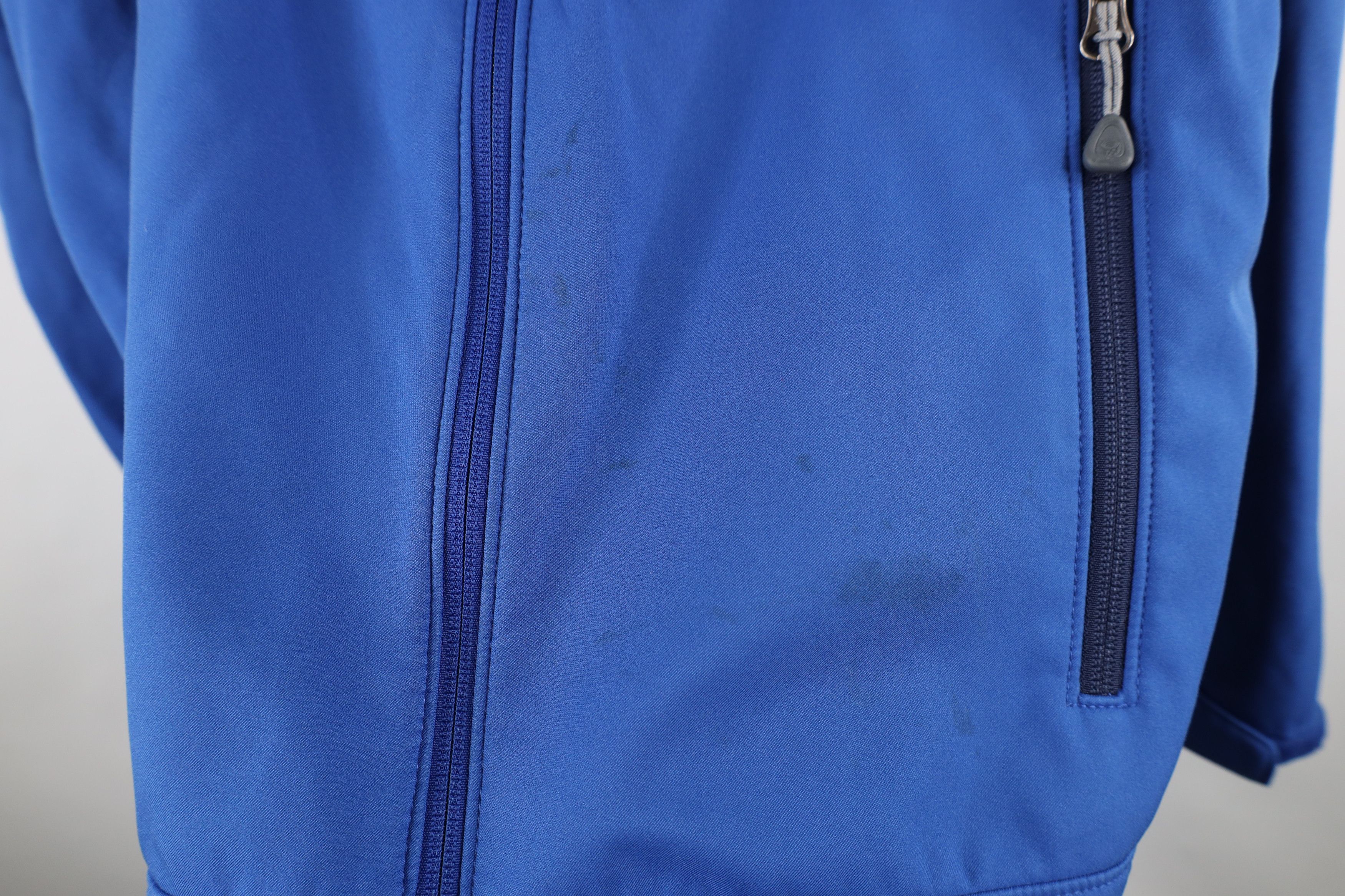 Mountain Hardwear × Vintage Vintage Mountain Hardwear Hooded Soft Shell Jacket Blue Size US L / EU 52-54 / 3 - 6 Thumbnail