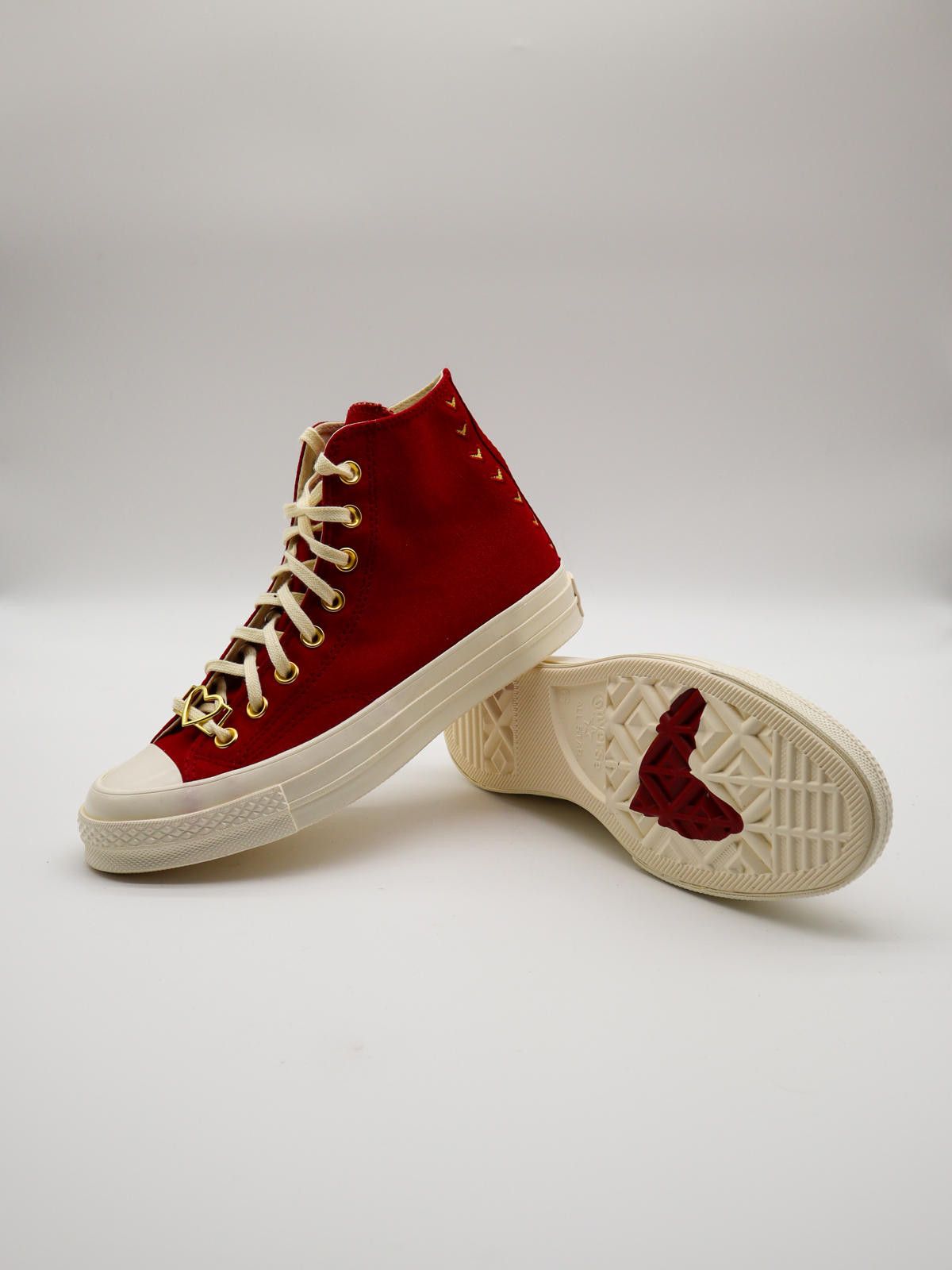 Converse Converse Chuck 70 High – A03931C – Hearts Red - UK 6.5 Size US 8.5 / IT 38.5 - 5 Thumbnail