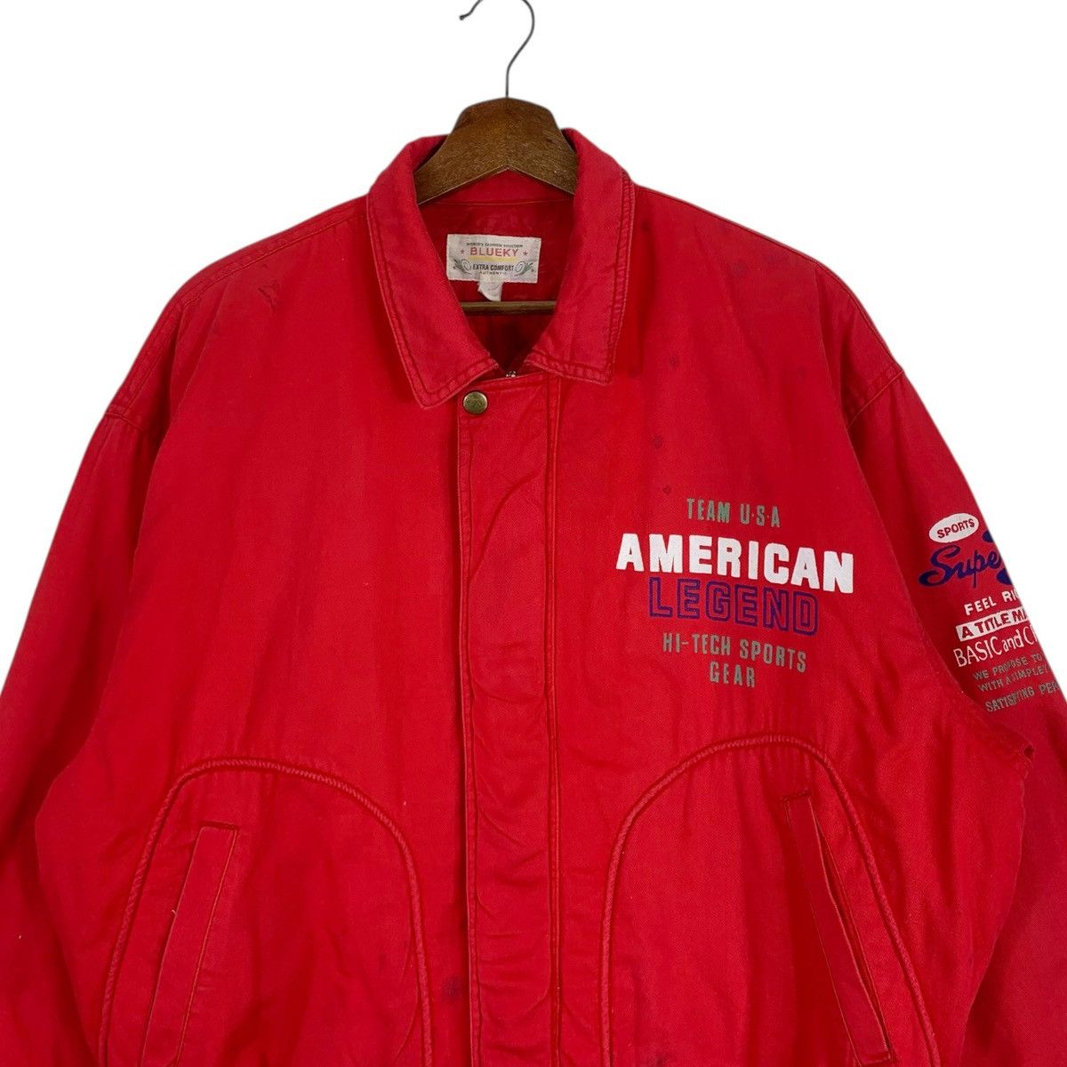 Vintage Vintage Blueky New York American Legend Sport Jacket Size US L / EU 52-54 / 3 - 2 Thumbnail