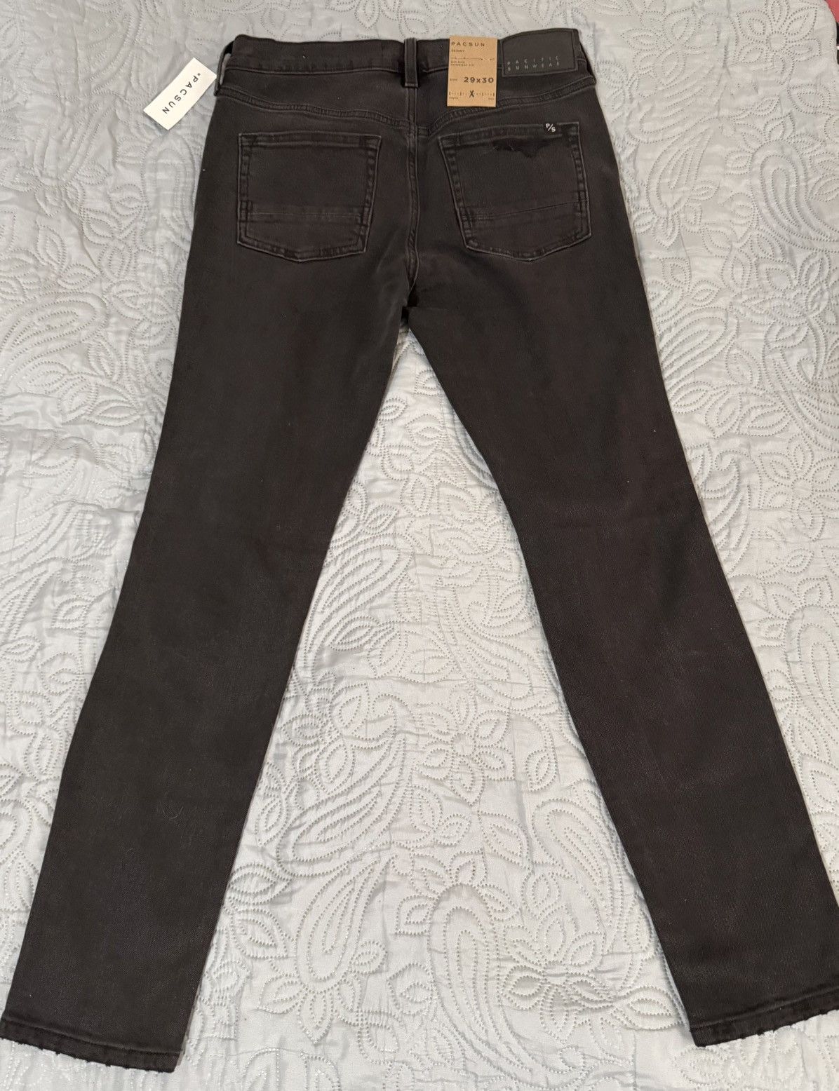 Pacsun PacSun Skinny Ripped Demin Jeans Size US 29 - 2 Thumbnail