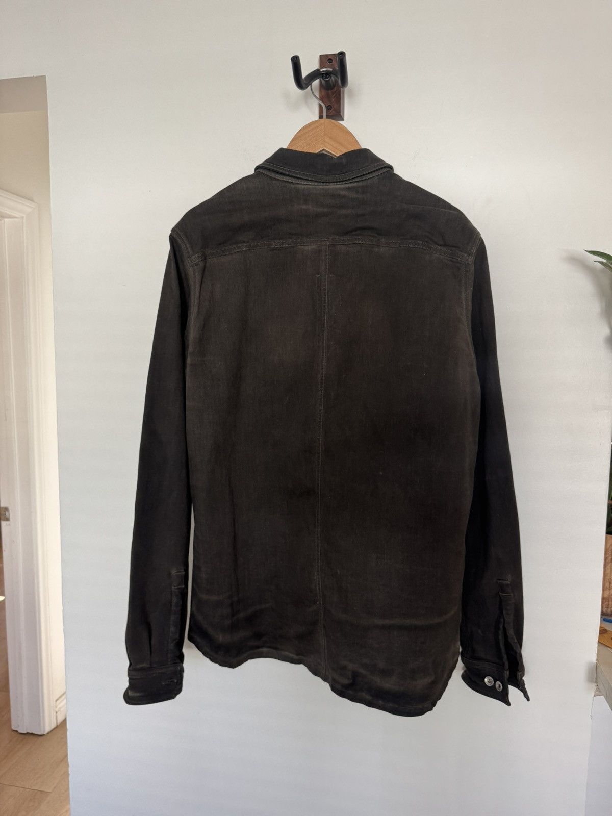 Rick Owens Drkshdw Dark dust oversized denim outershirt Size US S / EU 44-46 / 1 - 2 Thumbnail