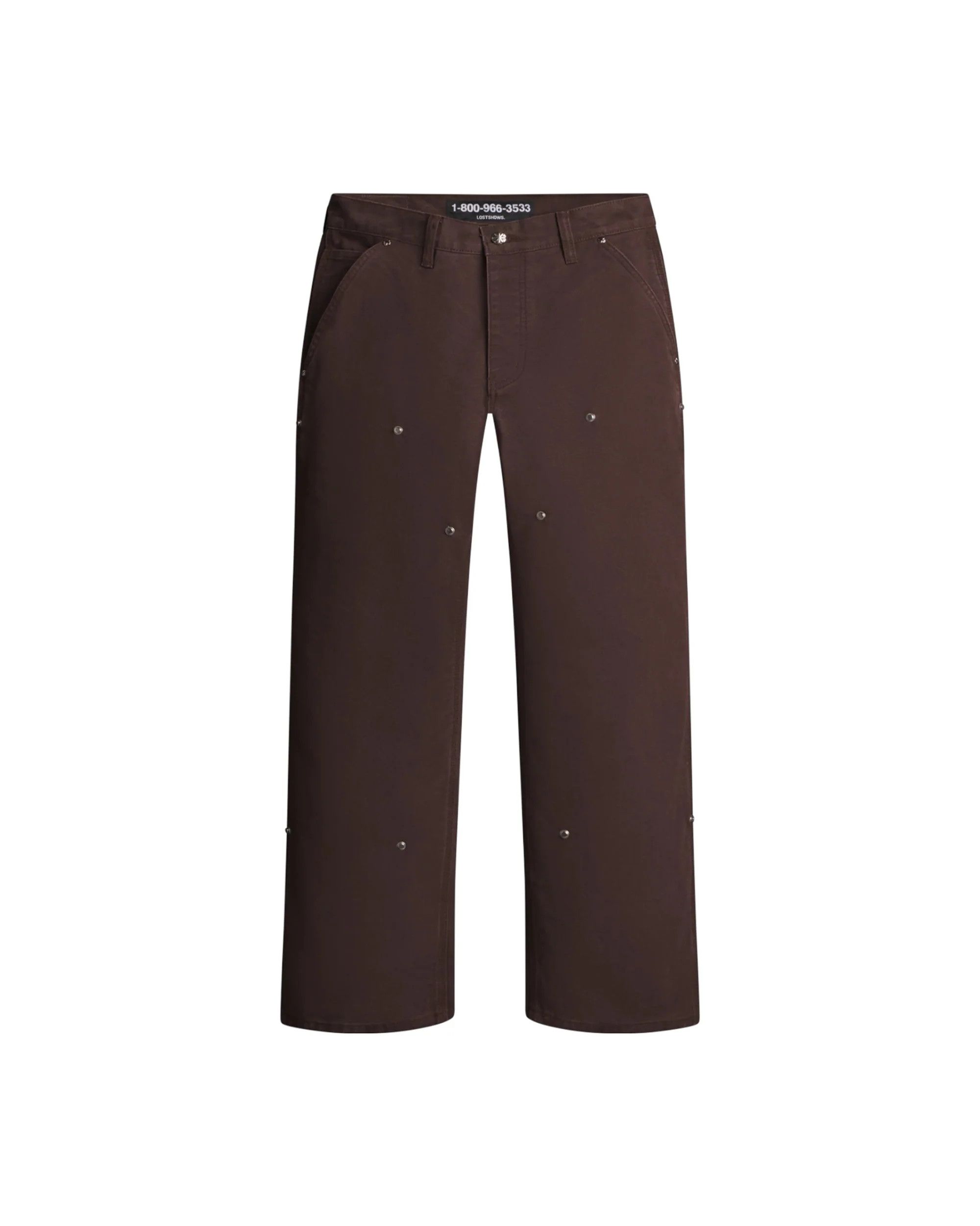 LOSTSHDWS LOSTSHDWS 'Detached Double Knee' Dirt Brown Jeans Size US 30 / EU 46 - 1 Preview
