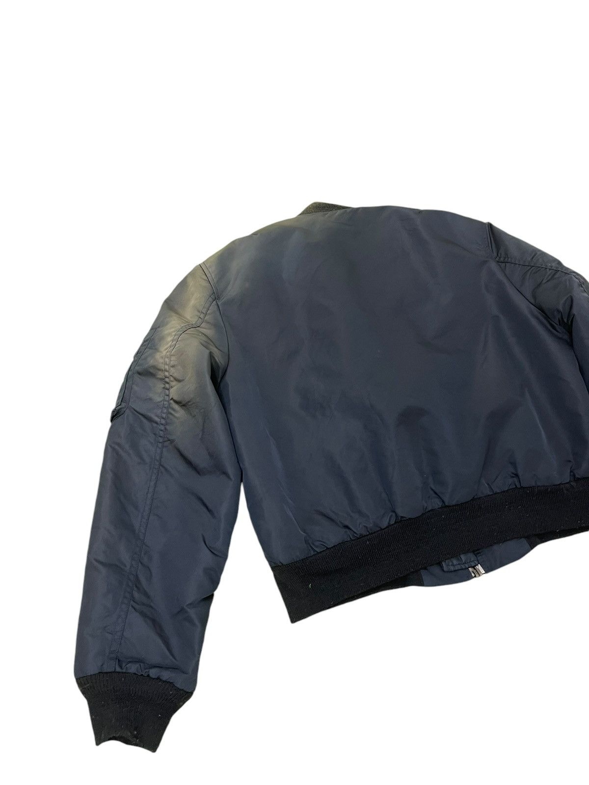 I. Spiewak And Sons Us Air Force Ma-1 Jacket Spiewak Padded Sun Faded 5🟩9 Size US L / EU 52-54 / 3 - 13 Thumbnail