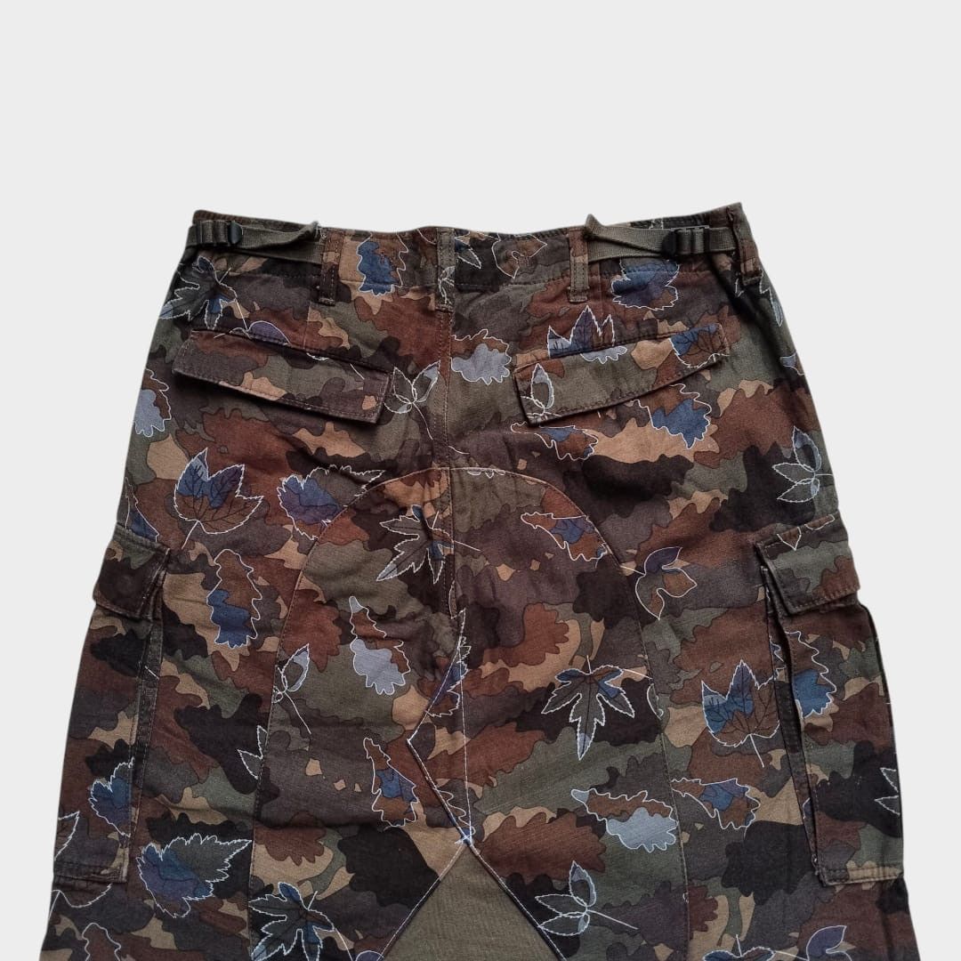 Hysteric Glamour Ozone Rocks leaf camo hybrid cargo skirt Size 32" / US 10 / IT 46 - 4 Thumbnail