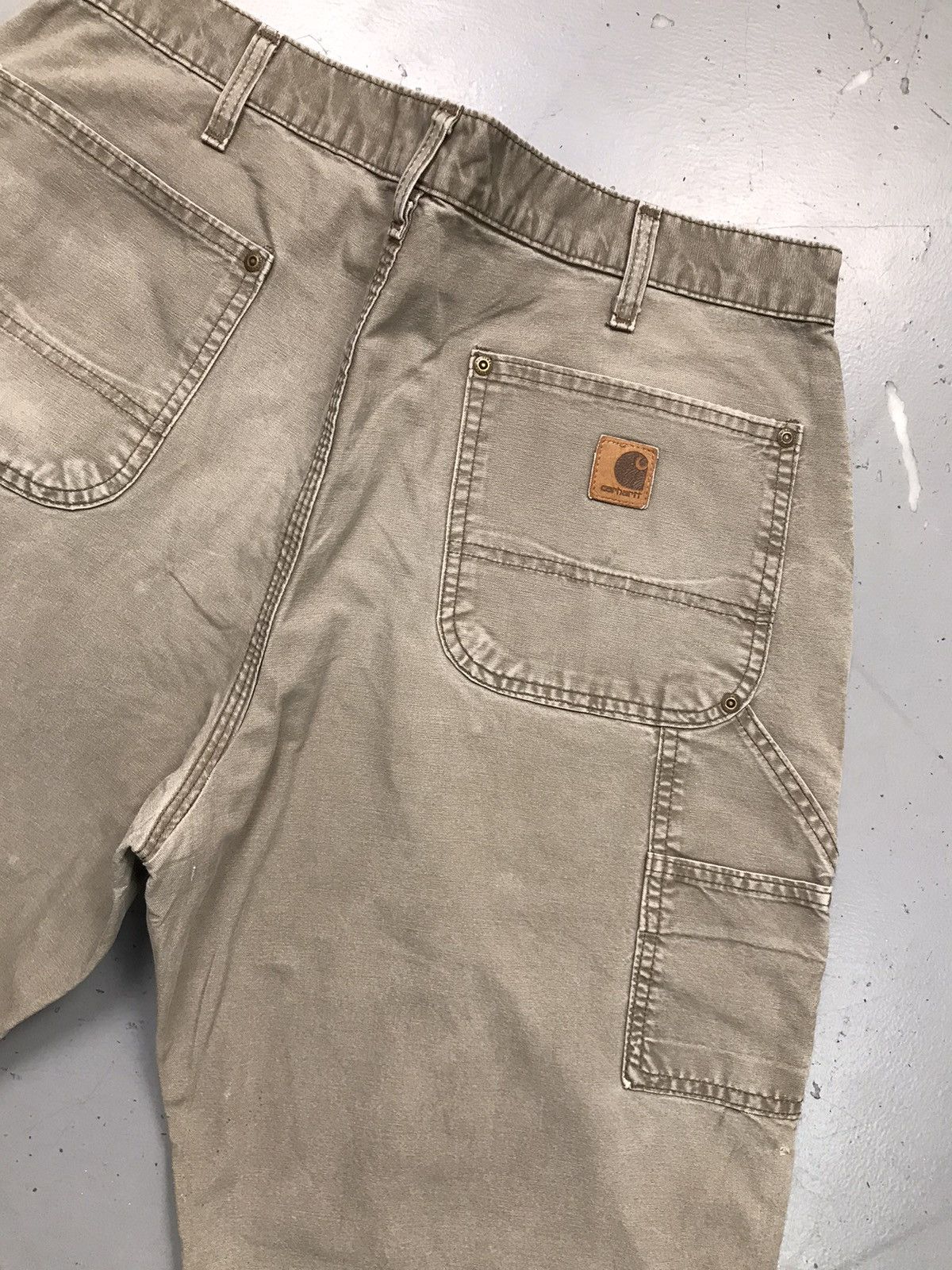 Carhartt Vintage Carhartt B195LBR double knee workwear denim Size US 36 / EU 52 - 19 Thumbnail