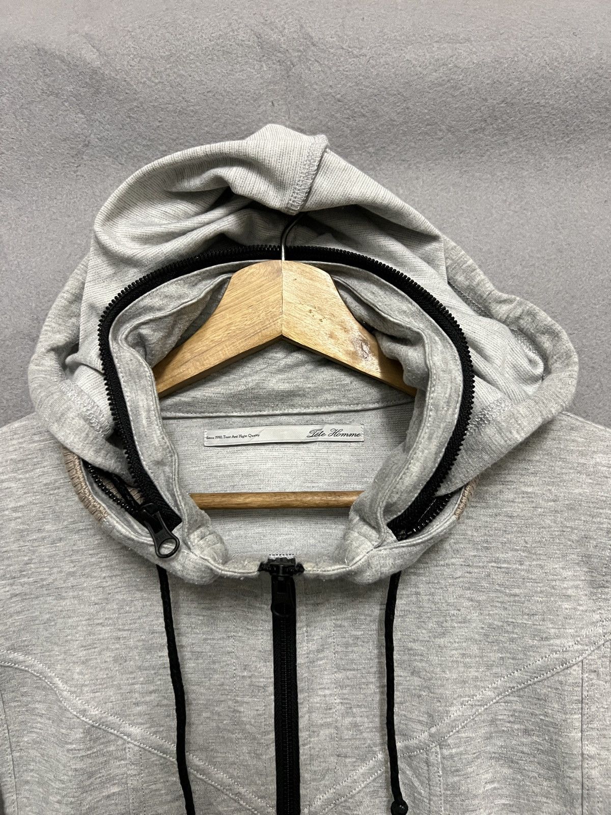 Tete Homme 518. Archive Tête Homme x Issey Miyake Hooded Jacket Size ONE SIZE - 4 Thumbnail