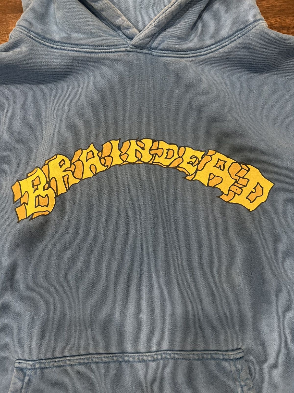 Brain Dead BRAIN DEAD “Running Fades” ‘China Blue’ Hoodie Size US L / EU 52-54 / 3 - 2 Thumbnail