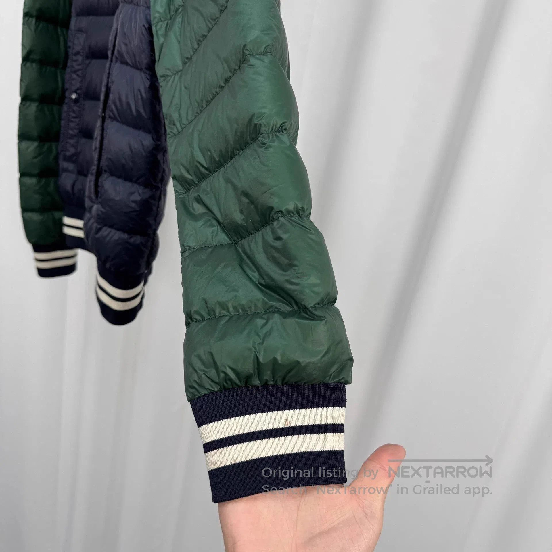 Moncler Multi-Color Puffer Varsity Jacket. Size US M / EU 48-50 / 2 - 4 Thumbnail