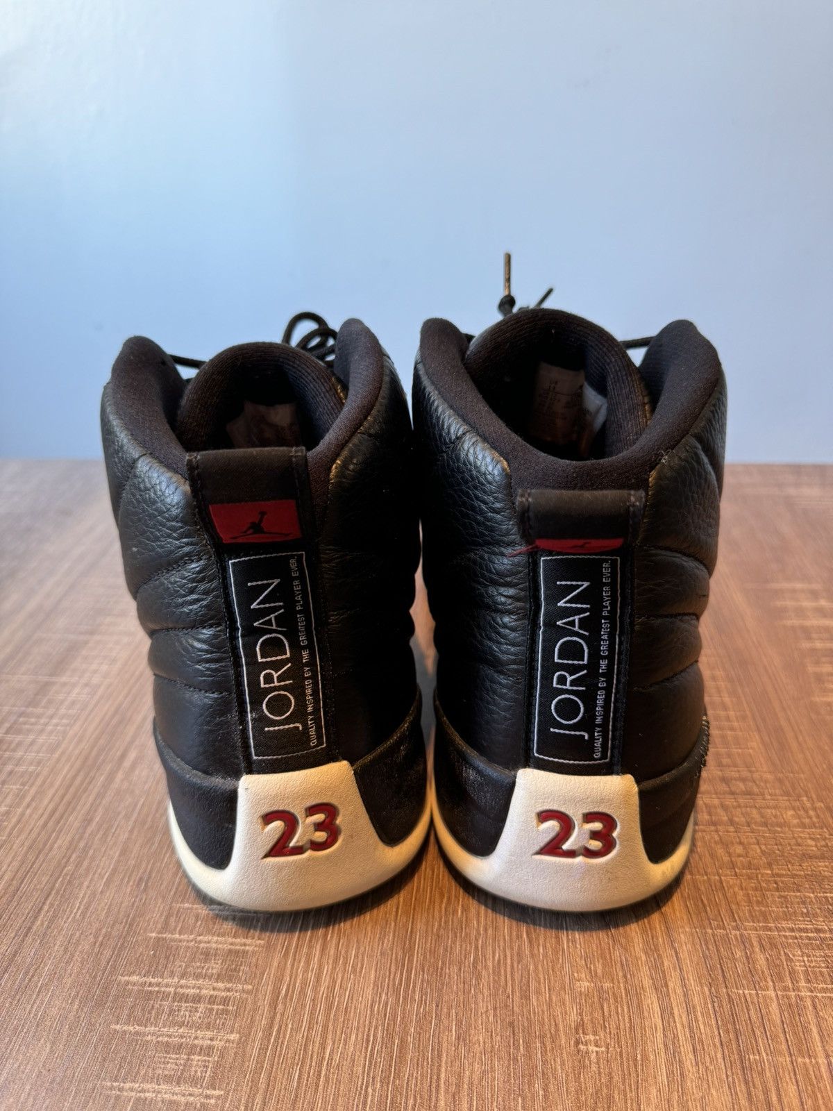 Jordan Brand Air Jordan 12 Playoffs Retro Size 13 Mens Black White 2022 Size US 13 / EU 46 - 4 Thumbnail