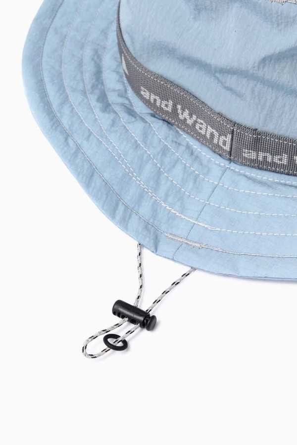 And Wander And Wander JQ Tape Hat Light Blue Size ONE SIZE - 4 Thumbnail
