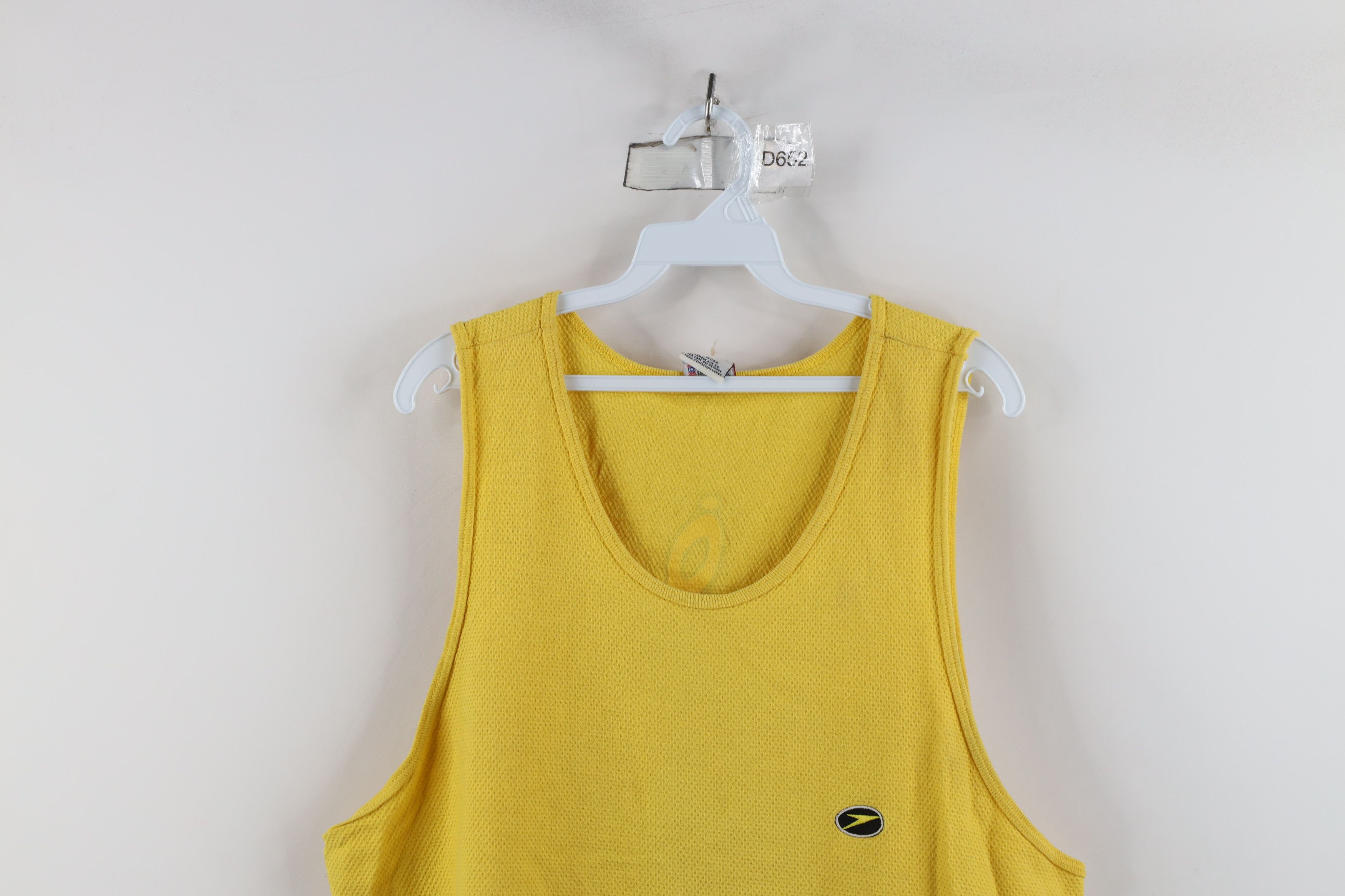 Speedo × Vintage Vintage 90s Speedo Spell Thermal Knit Tank Top T-Shirt USA Size US XL / EU 56 / 4 - 2 Thumbnail