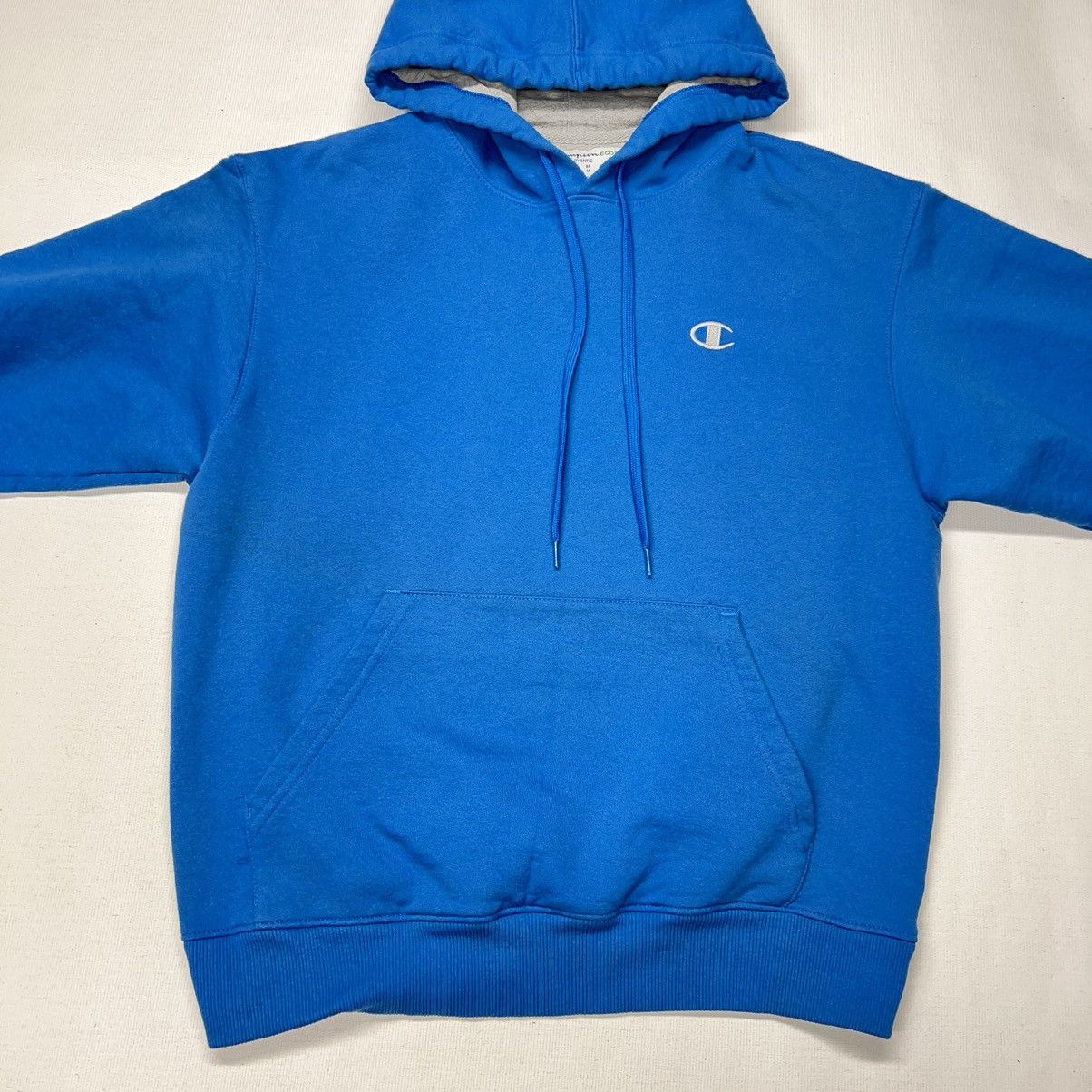 Champion Champion Eco Hoodie Blue Sweatshirt Pullover Sweater Logo Size US M / EU 48-50 / 2 - 2 Thumbnail