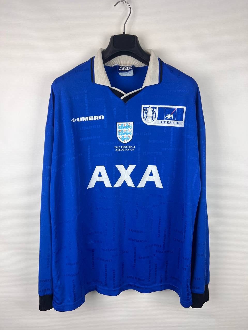 Other England F.A. CUP Shirt AXA 11 number 90s Jersey Umbro XL Size US XL / EU 56 / 4 - 1 Thumbnail