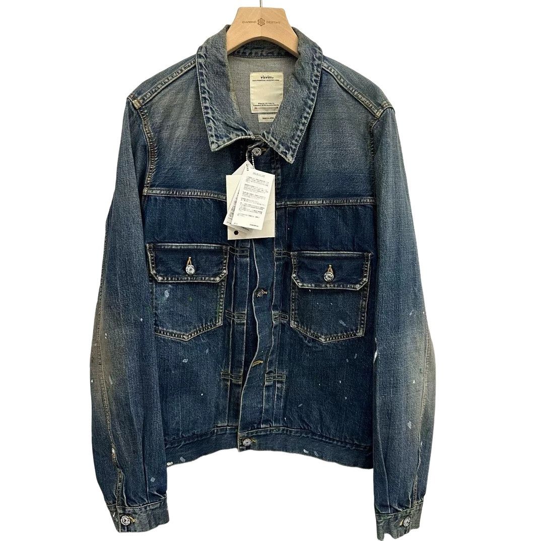 Visvim Visvim SS 101 Dry Denim Jacket Size L Size US L / EU 52-54 / 3 - 1 Thumbnail
