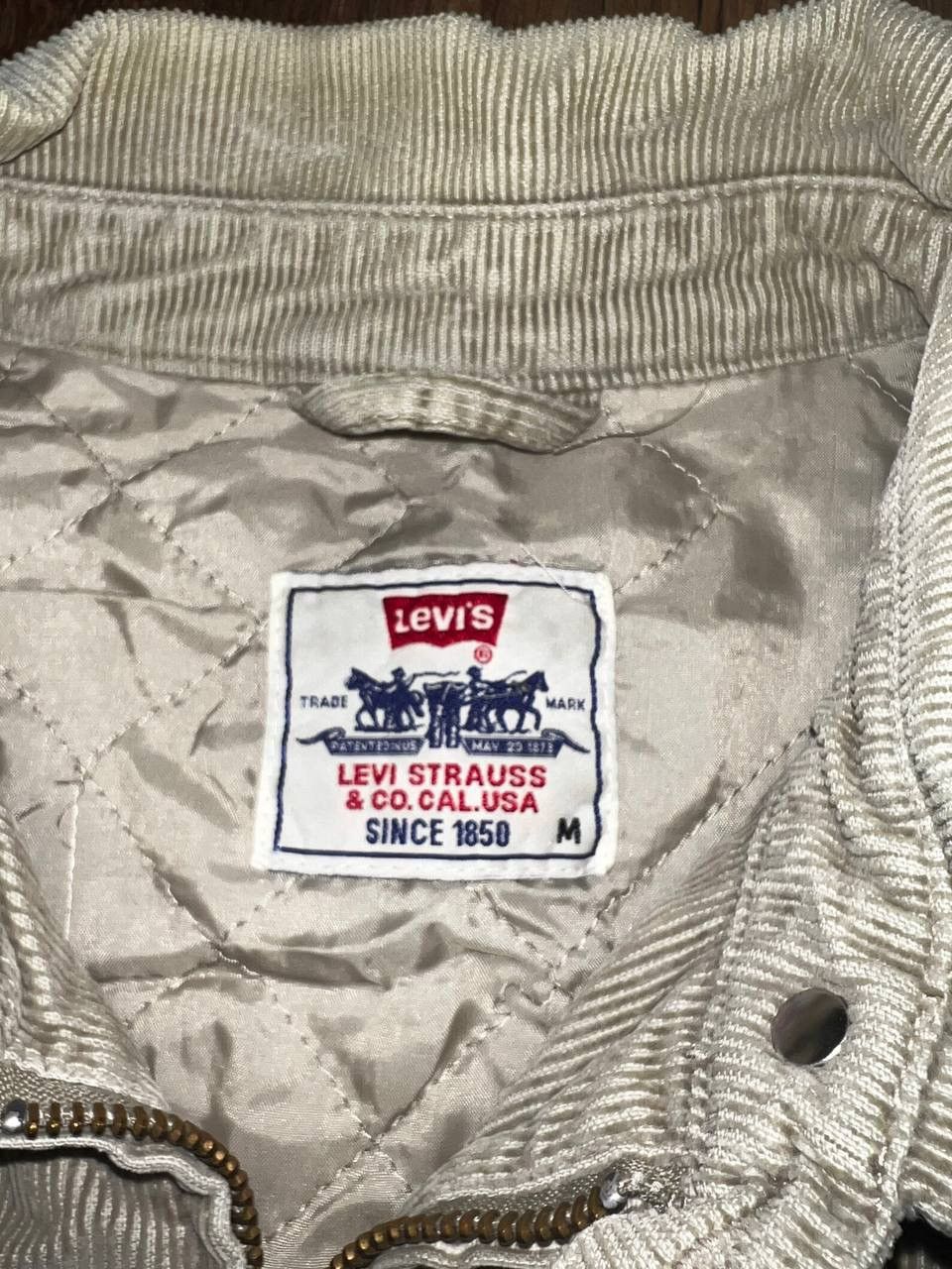 Levi's × Levi's Vintage Clothing × Vintage Levi's Vintage Sherpa Lined Jacket Corduroy White Tab Size US M / EU 48-50 / 2 - 4 Thumbnail