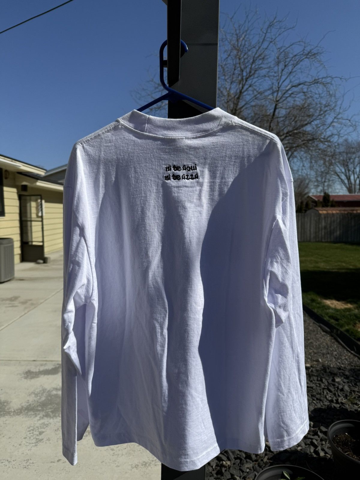 Other Oversized Heavyweight White Longsleeve Size US L / EU 52-54 / 3 - 2 Thumbnail