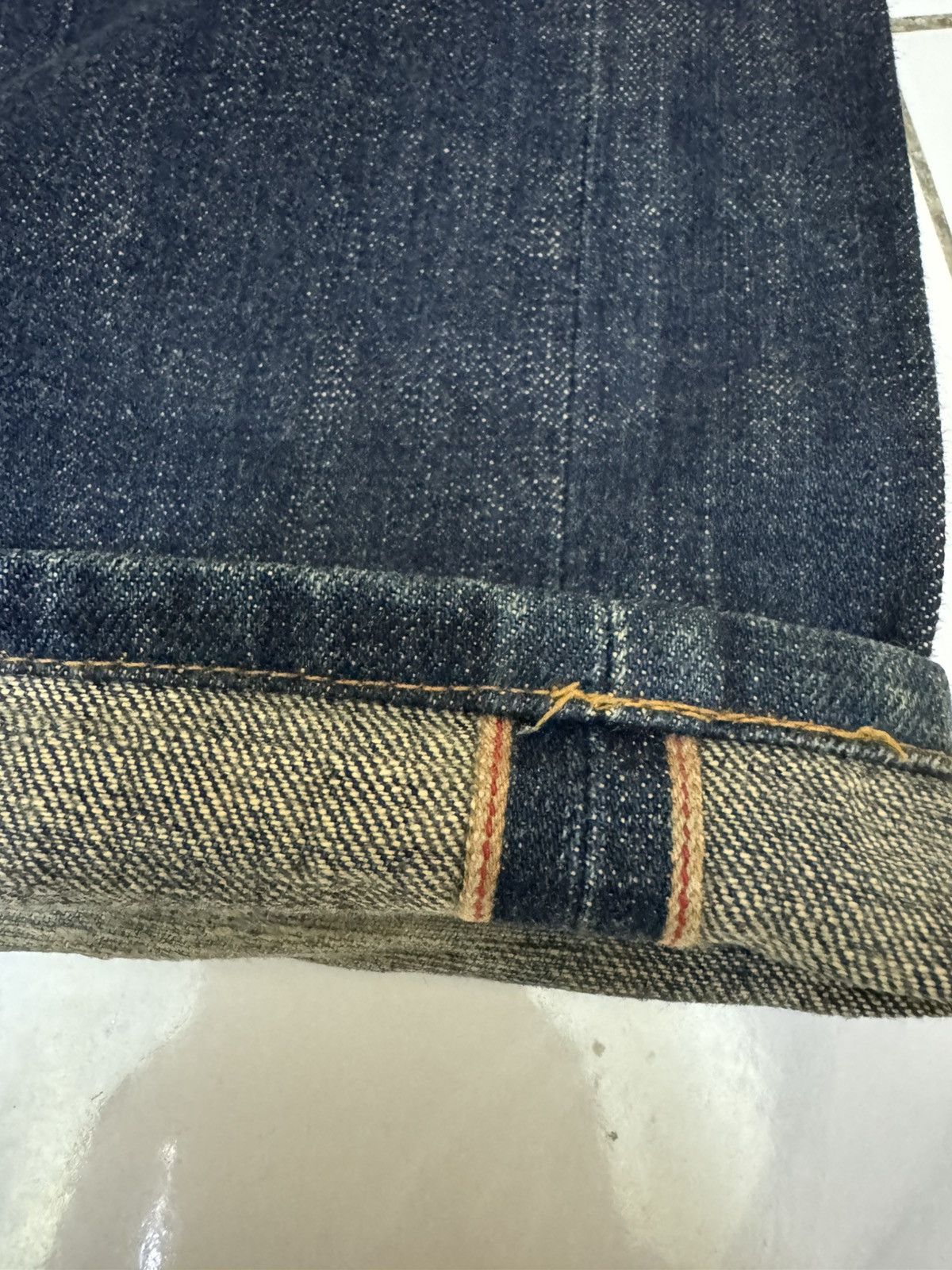 ABAHOUSE Abahouse Selvege Double Layer wool Denim Pants Size US 30 / EU 46 - 10 Thumbnail