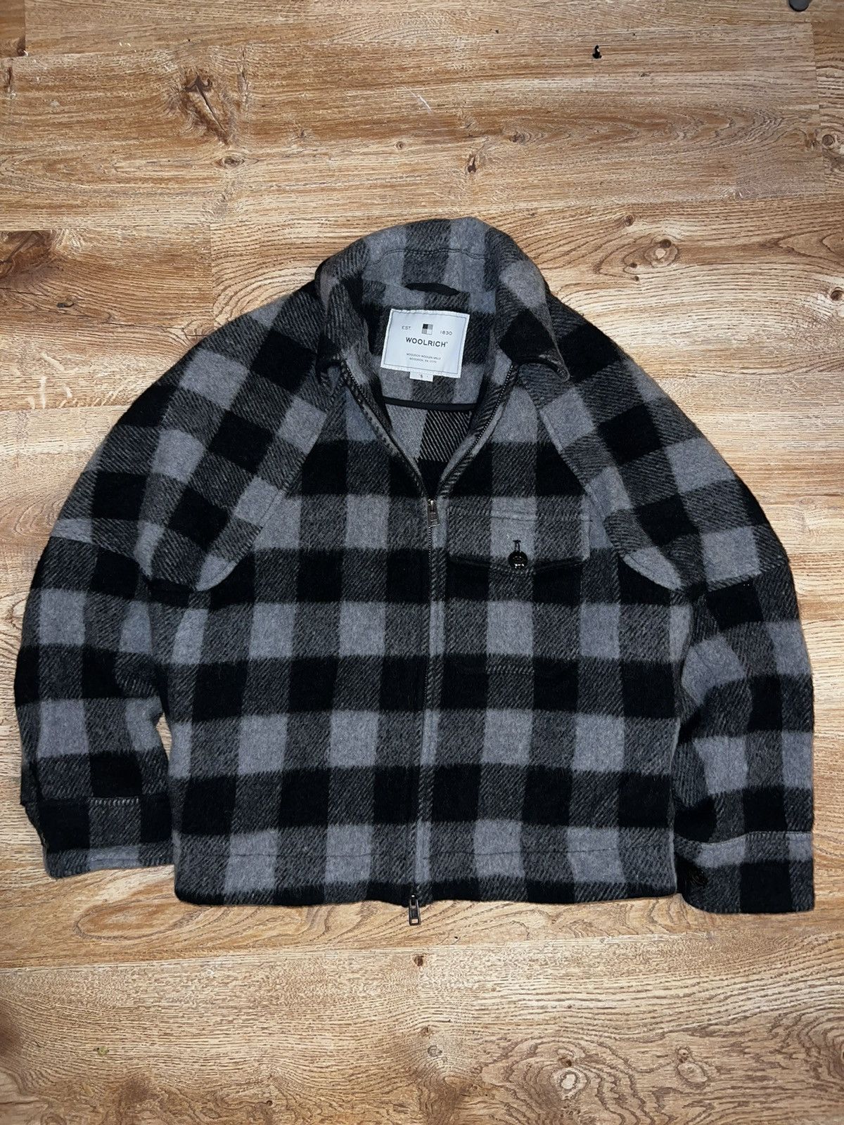 Vintage × Woolrich Woolen Mills JOHN RICH AND BROS WOOLRICH PLAID JACKET Size US S / EU 44-46 / 1 - 1 Thumbnail