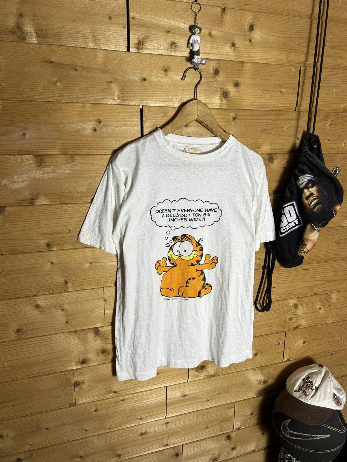 Vintage Vintage Garfield T-Shirt Size US M / EU 48-50 / 2 - 2 Thumbnail