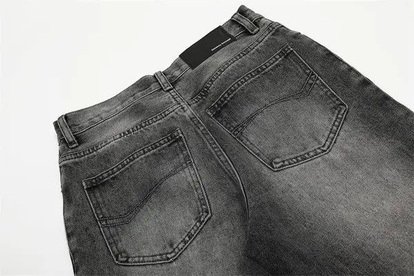Japanese Brand Haya American washed distressed trendy vintage jeans Size US 32 / EU 48 - 5 Thumbnail