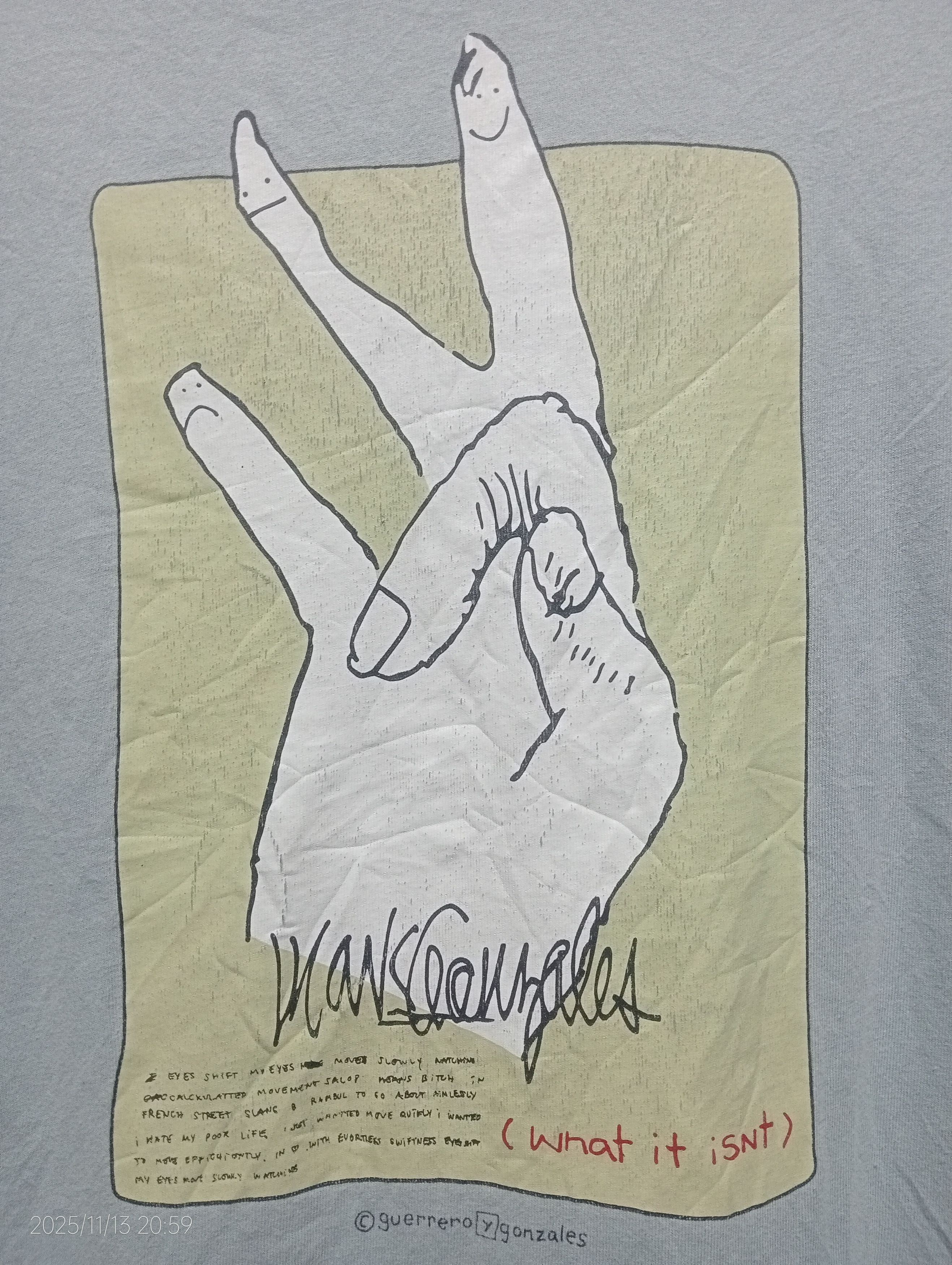 Sex Skateboards Vintage Mark Gonzales Long Sleeve Tshirt Very Rare Size US L / EU 52-54 / 3 - 3 Thumbnail
