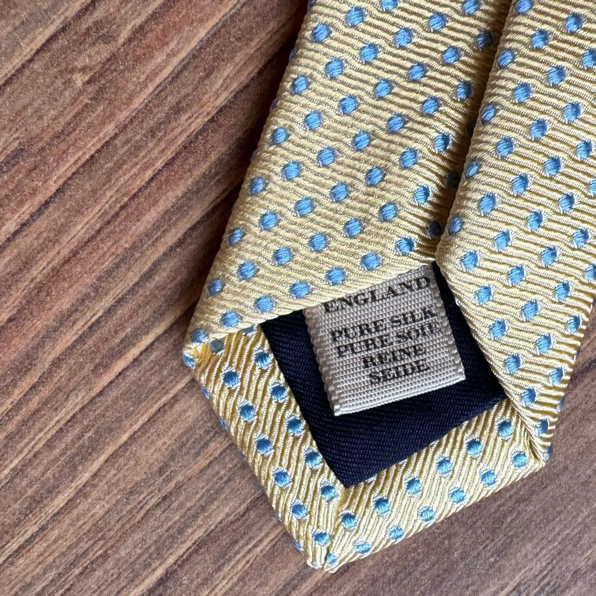 Burberry Burberry Silk Tie Hand Made In England Size ONE SIZE - 3 Thumbnail