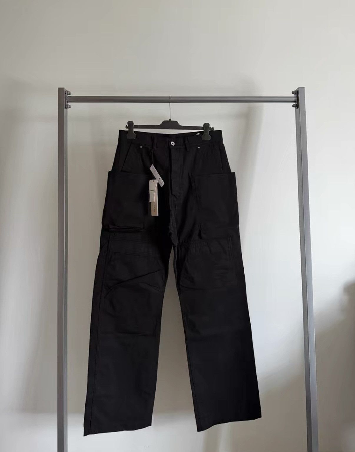 Rick Owens Rick Owens Drkshdw Stefan Cargo Trouser New Black Size US 31 - 1 Thumbnail