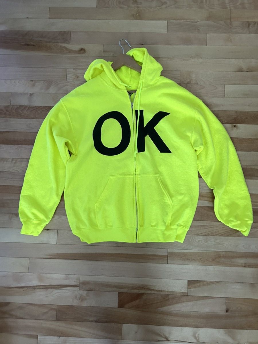 Streetwear Yori Sport X OK Zip Hoodie (never coming back Streetwear Yori Sport X OK Zip Hoodie (never coming back