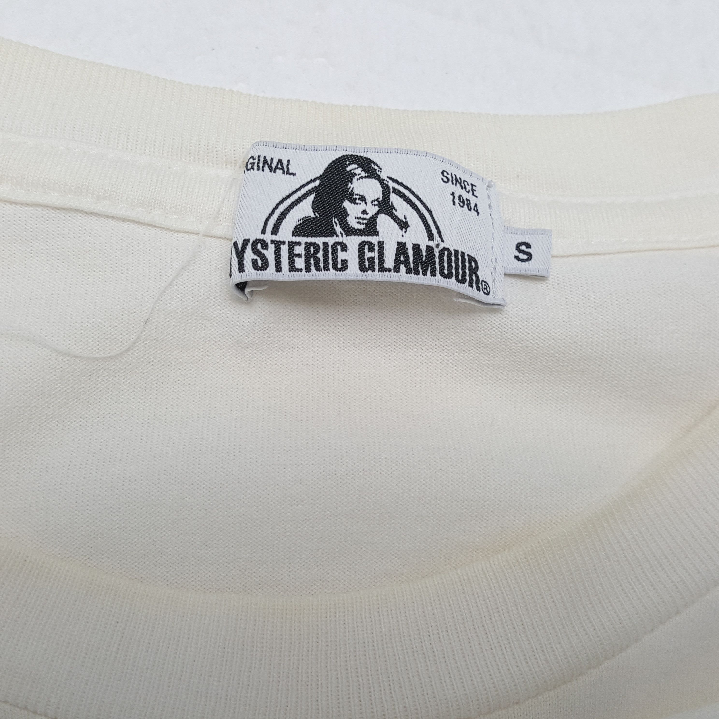 Hysteric Glamour × Japanese Brand × Vintage Vintage HYSTERIC GLAMOUR Japanese Fashion Brand T-Shirts Size S / US 4 / IT 40 - 7 Thumbnail