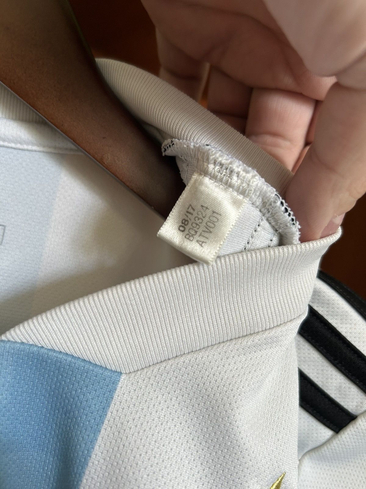 Adidas Argentina 2018 Adidas Home World Cup Football Soccer Jersey Size US XS / EU 42 / 0 - 4 Thumbnail