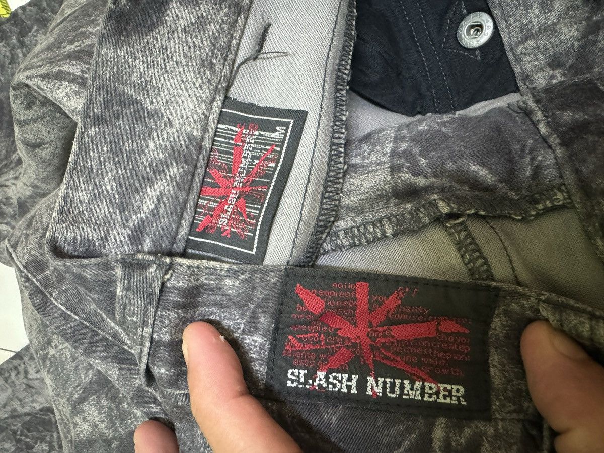 Hysteric Glamour Y2K Slash Number Smoked Bondage Cargo Pants Japanese Punk Size US 28 / EU 44 - 13 Thumbnail