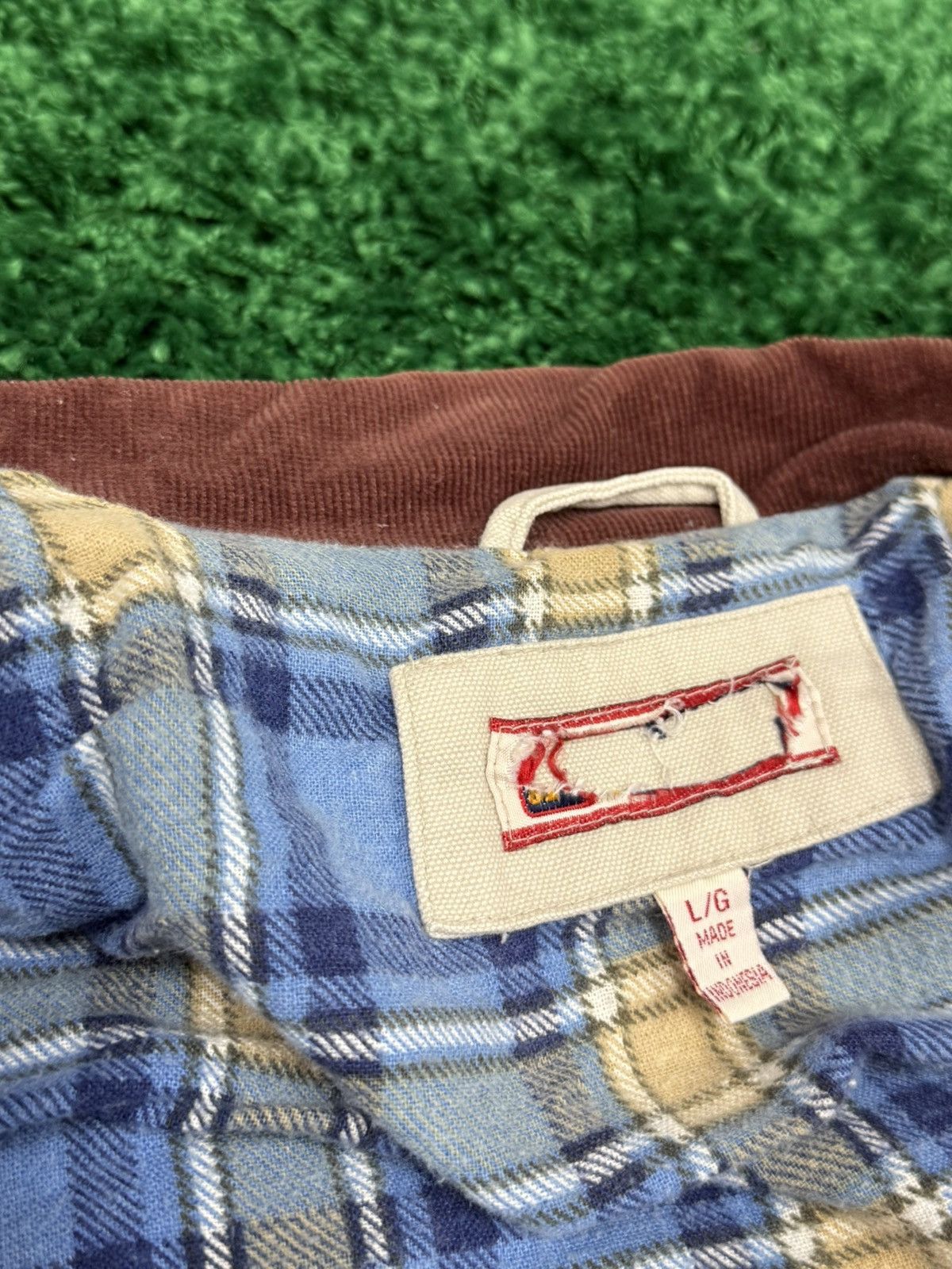 Vintage Vintage Women's Flannel Lined Barn Chore Detroit Coat Jacket Size L / US 10 / IT 46 - 6 Thumbnail