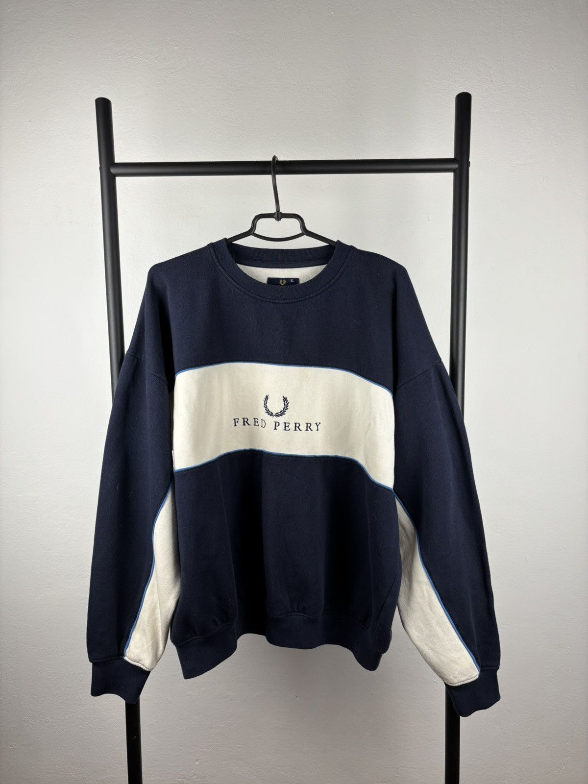 Fred Perry Fred Perry Big Logo Oversized sweatshirt Size US XL / EU 56 / 4 - 1 Thumbnail
