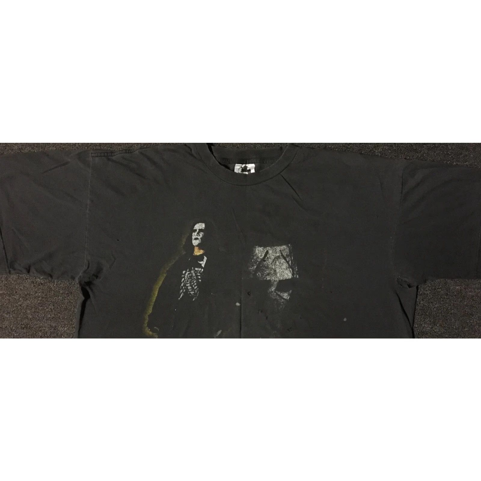 Thrasher VINTAGE NWO Sting Scorpion Thrashed Faded Distressed Shirt XL Black Shirt Mens 90s Grunge WWE WWF Size US XL / EU 56 / 4 - 7 Thumbnail
