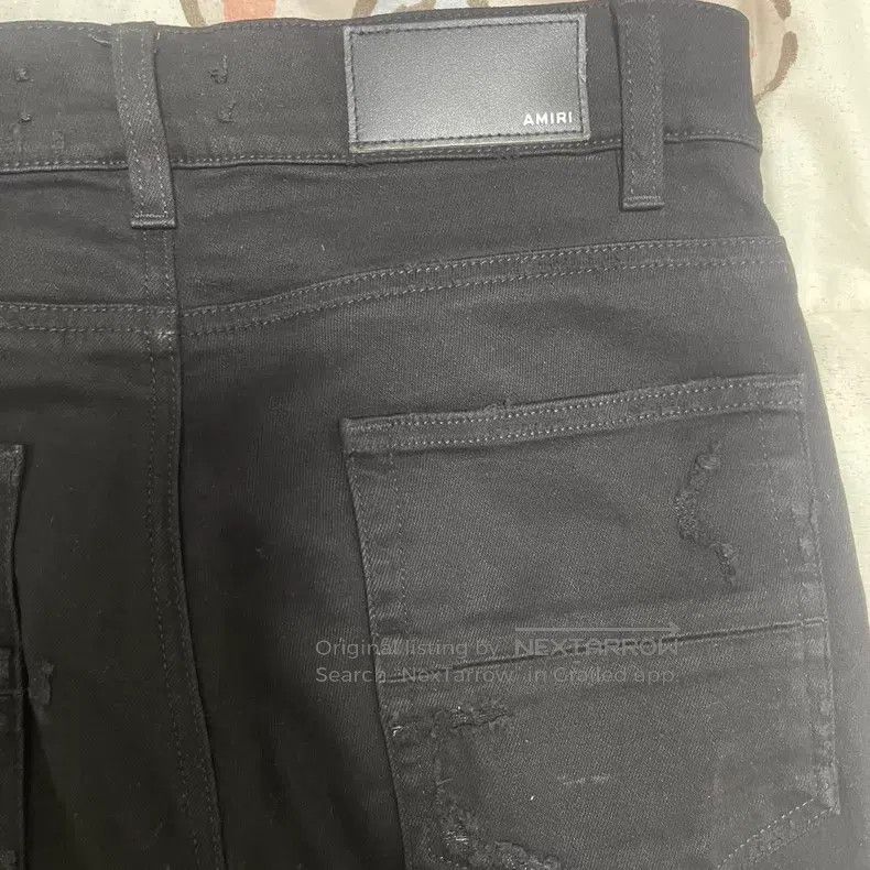 Amiri Amiri Black tattered big destruction pants Size US 30 / EU 46 - 6 Thumbnail
