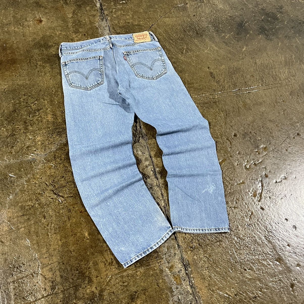Levi's × Vintage Crazy Vintage Y2K Levi's 505 Faded Essential Skater Jeans Size US 32 / EU 48 - 4 Thumbnail