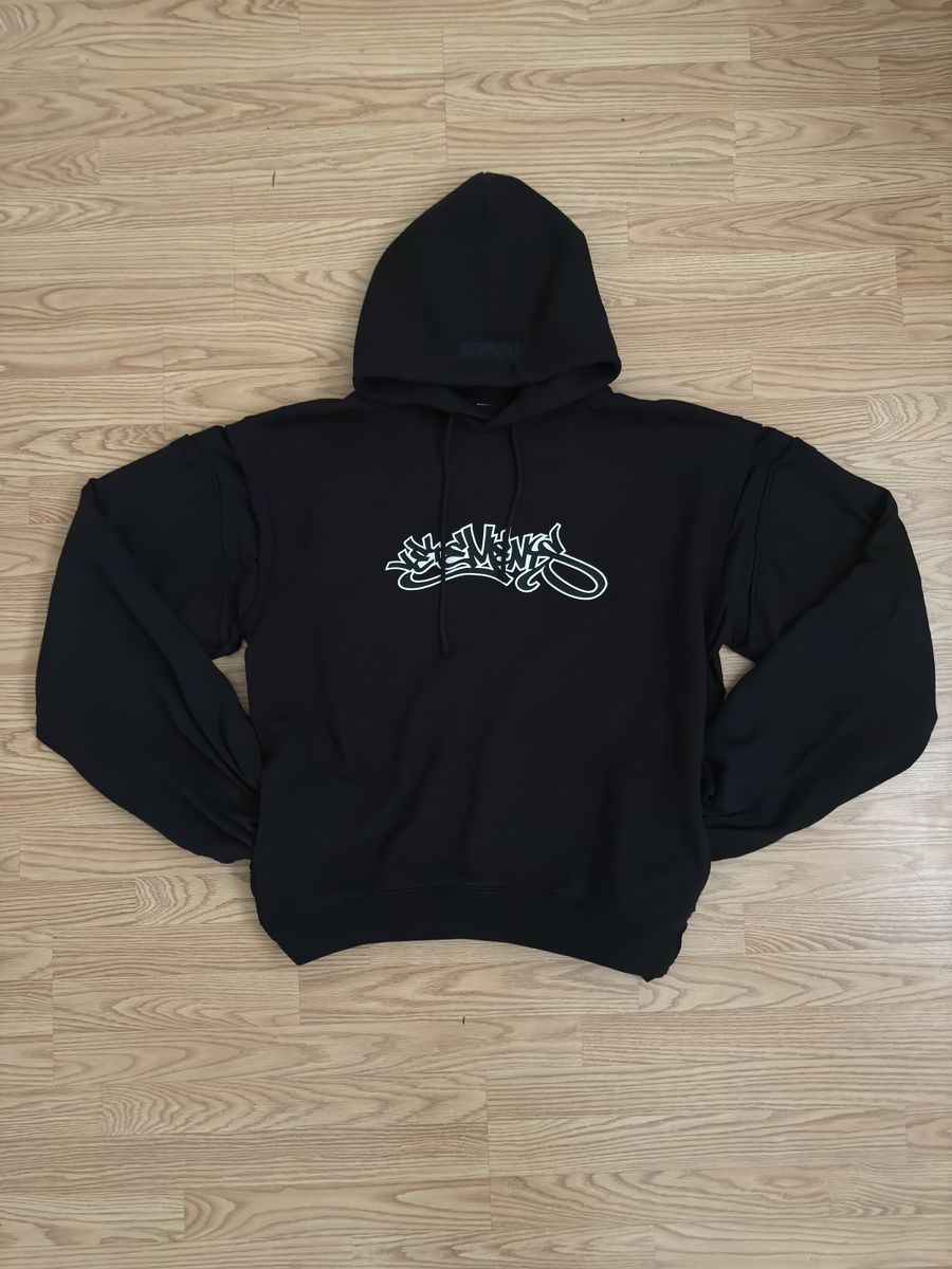 Vetements Vetements Skater Graffiti Deconstructed Hoodie Size US M / EU 48-50 / 2 - 1 Thumbnail
