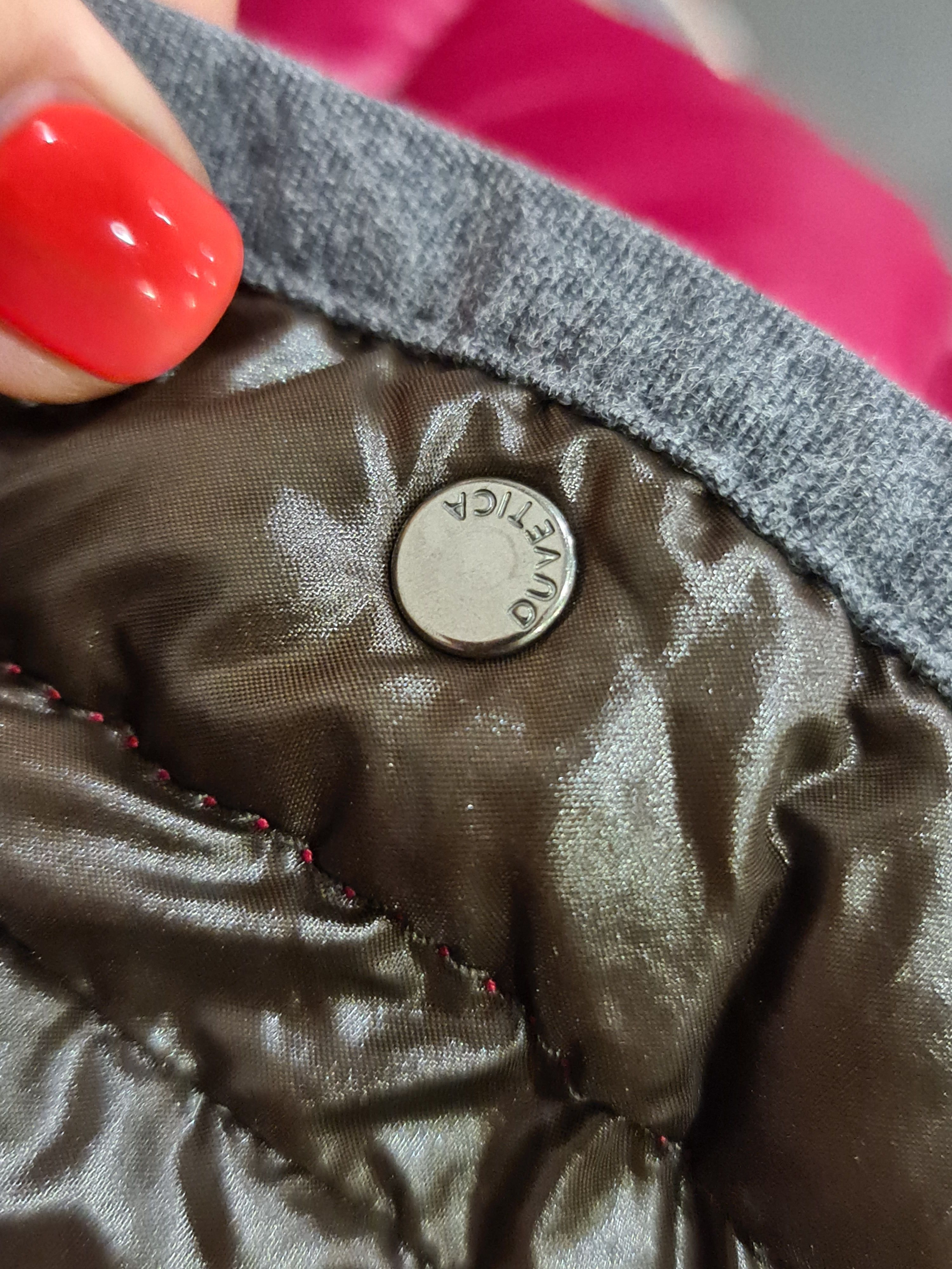 Duvetica Duvetica zip burgundy down jacket Size M / US 6-8 / IT 42-44 - 10 Thumbnail