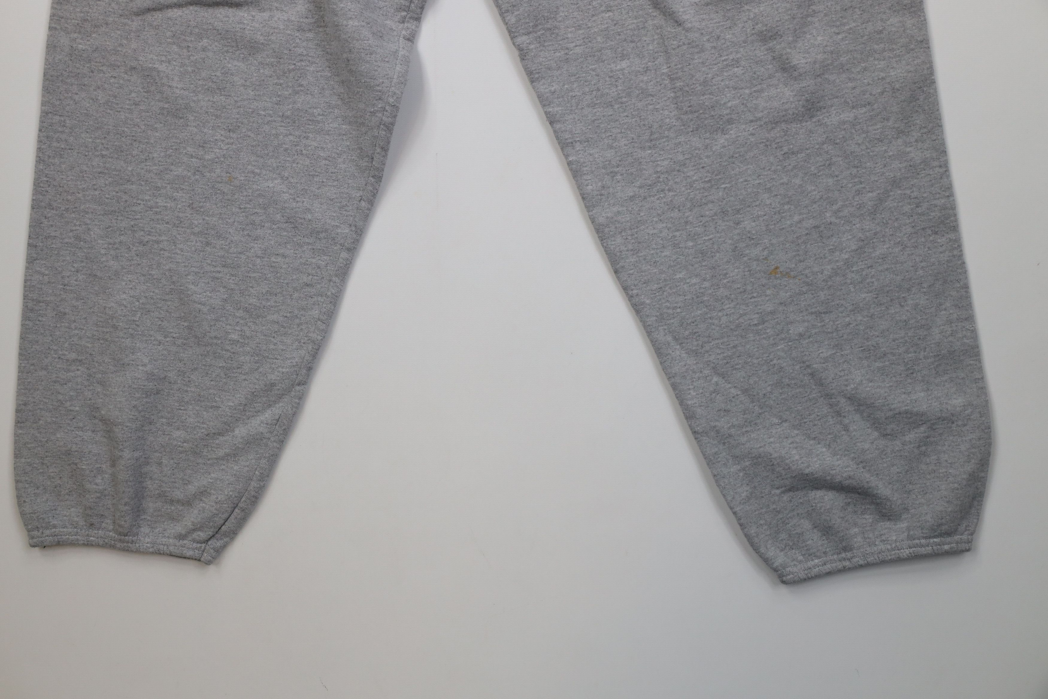 Vintage Vintage 90s Streetwear Sweatpants Joggers Pants Heather Gray Size US 34 / EU 50 - 4 Thumbnail