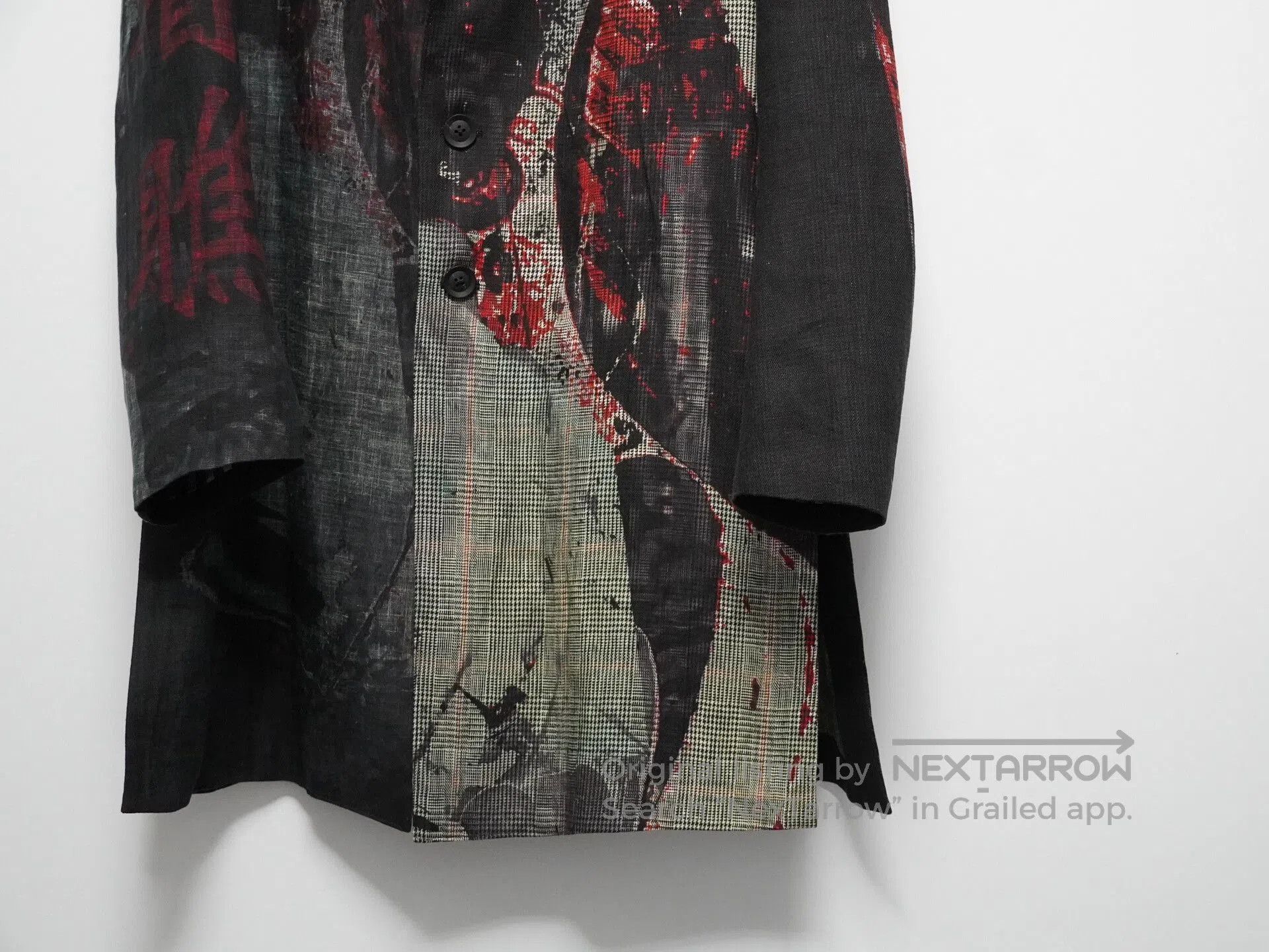 Yohji Yamamoto yohji yamamoto 2021ss jacket with deep slits. Size US M / EU 48-50 / 2 - 4 Thumbnail