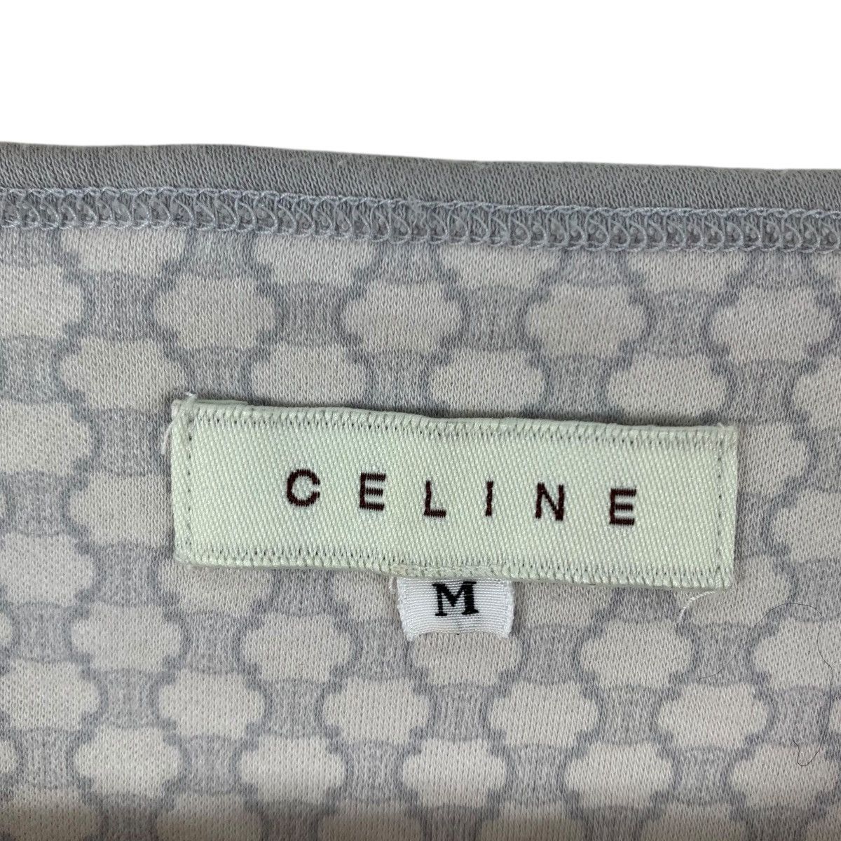 Celine Vintage CELINE MONOGRAM All Over Print Long Sleeve Tshirt Size M / US 6-8 / IT 42-44 - 5 Thumbnail